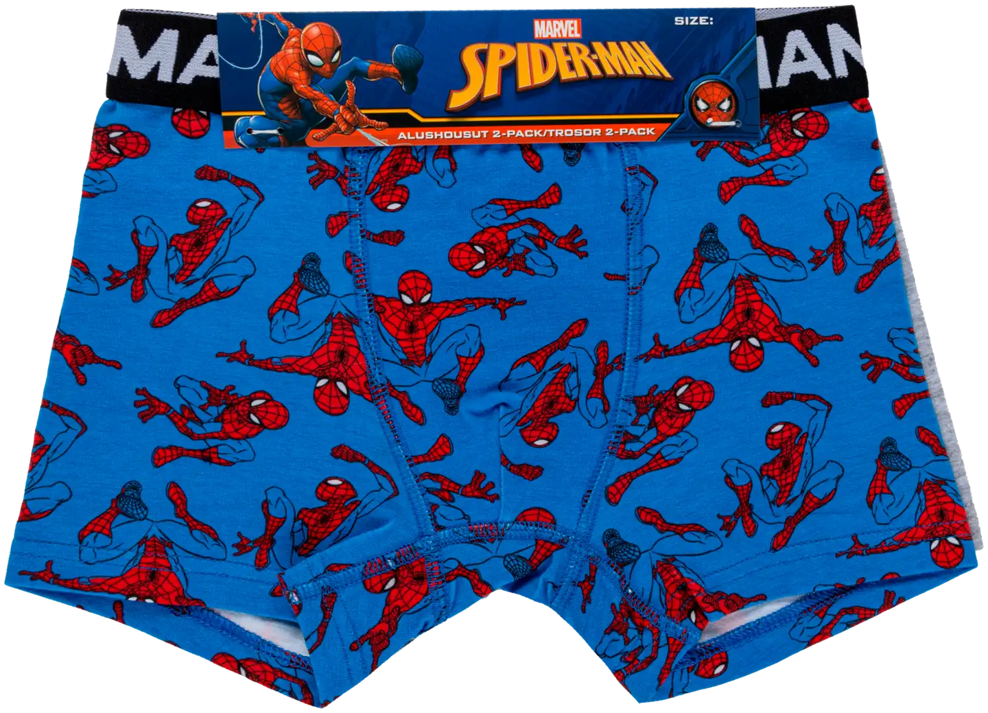 Spiderman lasten bokserit SPCQ00004 2-pack - Blue - 3