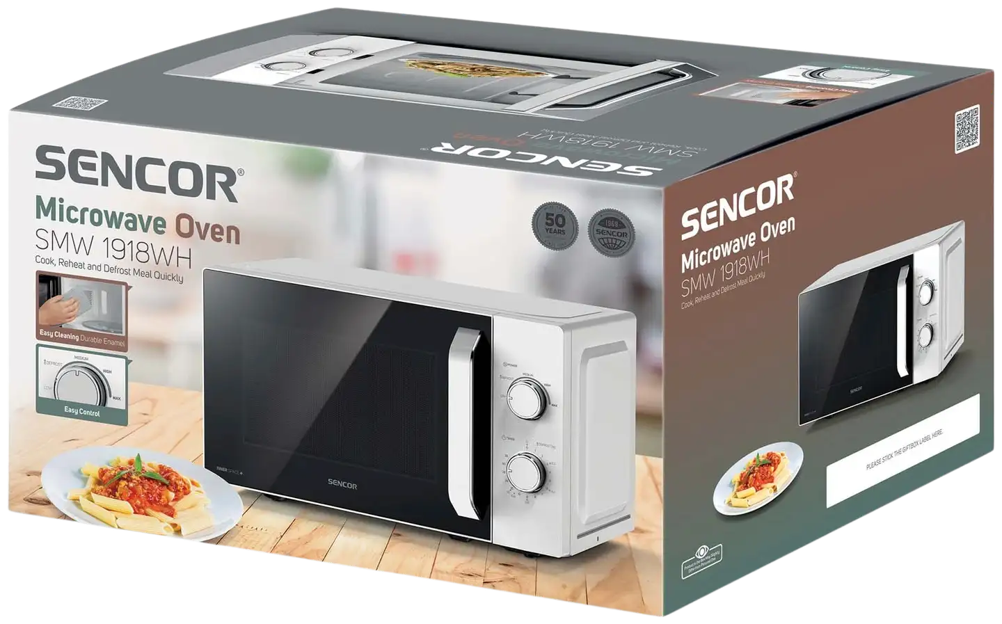 Sencor mikroaaltouuni SMW 1918WH valkoinen - 6