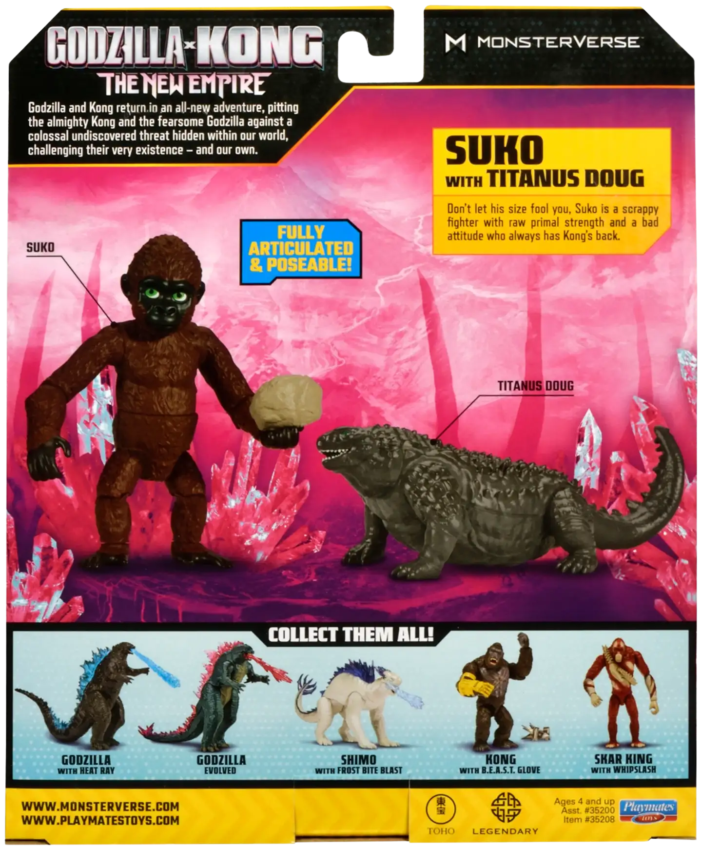 MonsterVerse figuurit 15 cm, erilaisia - 14