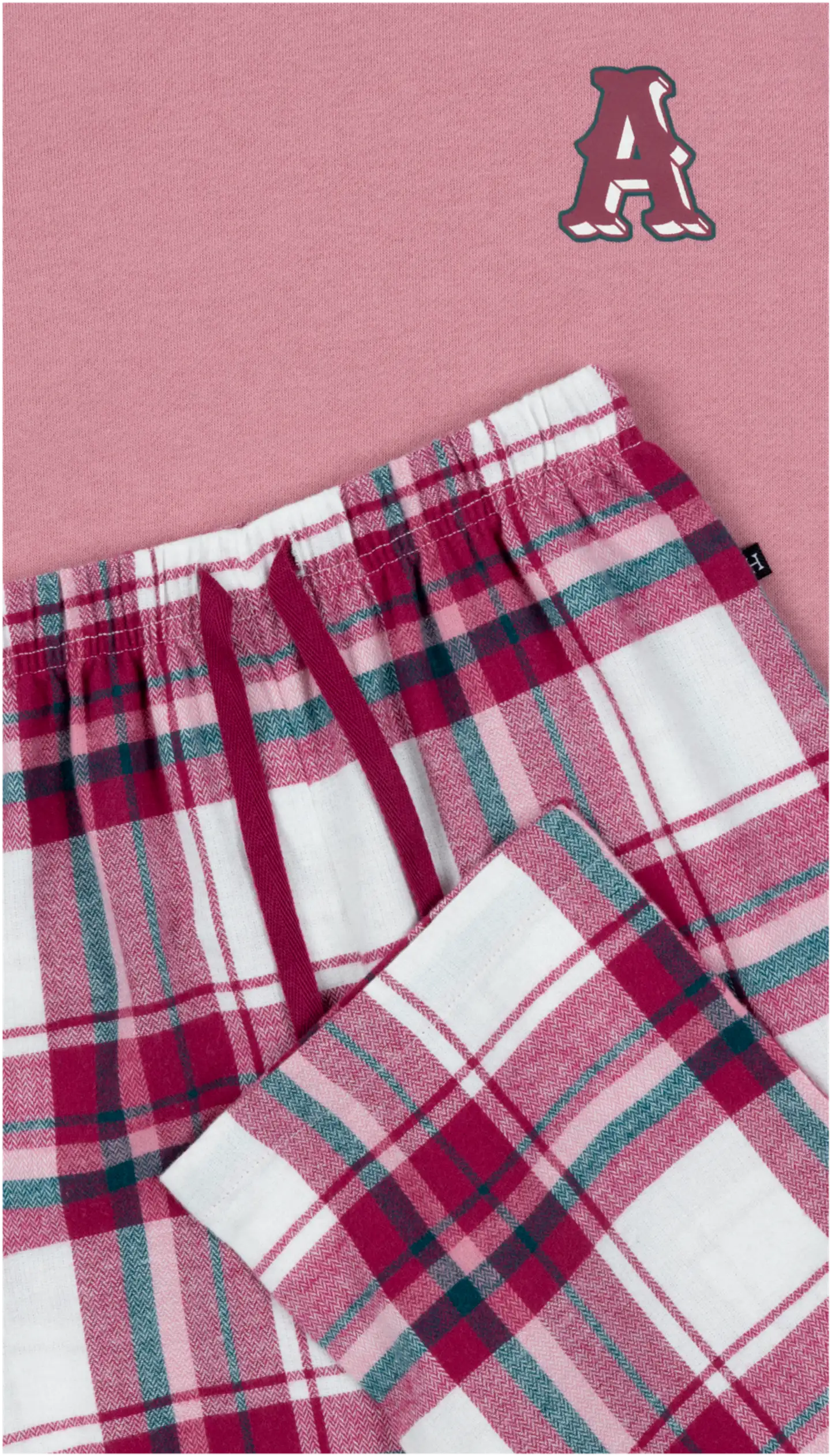 House lasten flanellipyjama 232H382505 - Mauve - 3