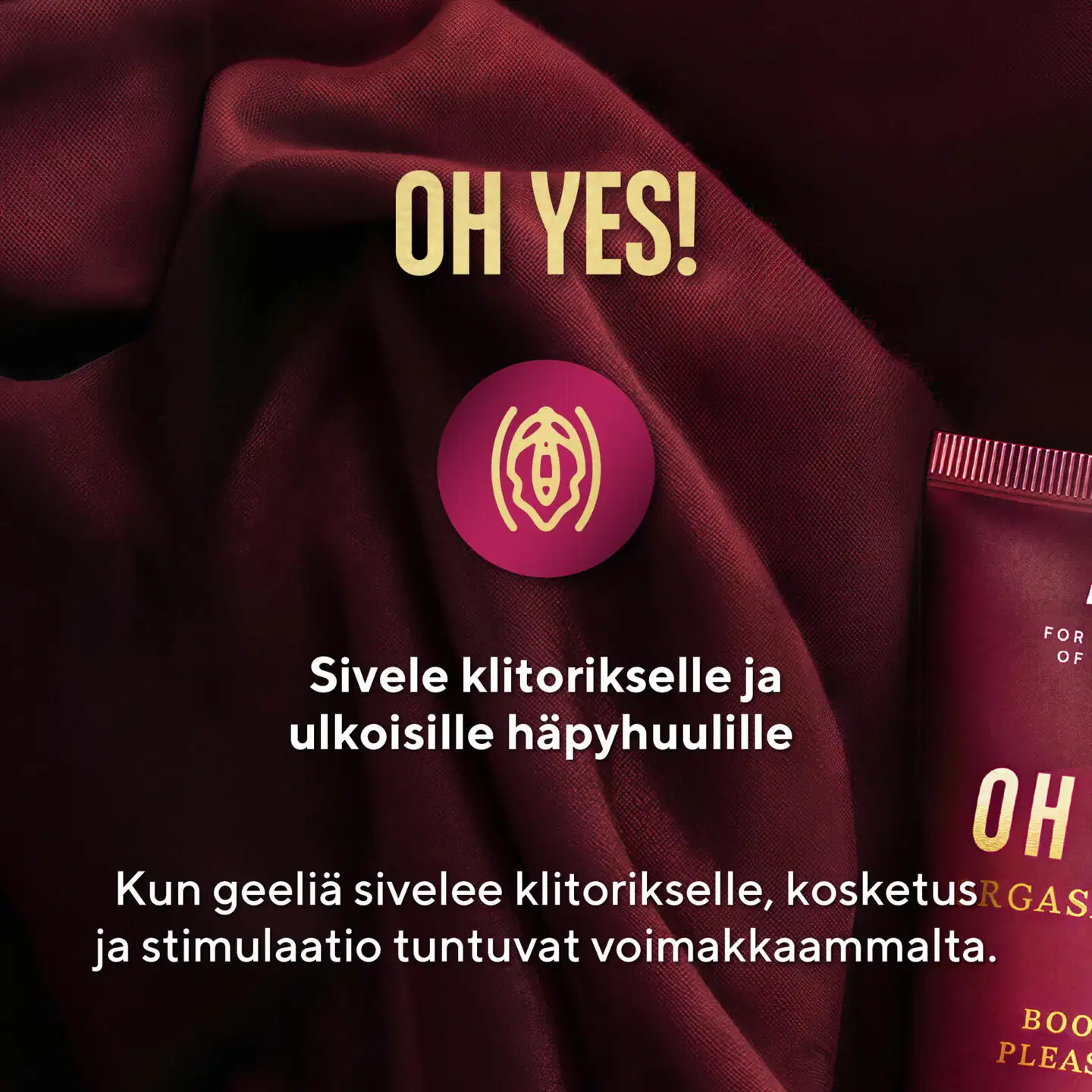 RFSU Oh Yes! Stimuloiva geeli 40ml - 3