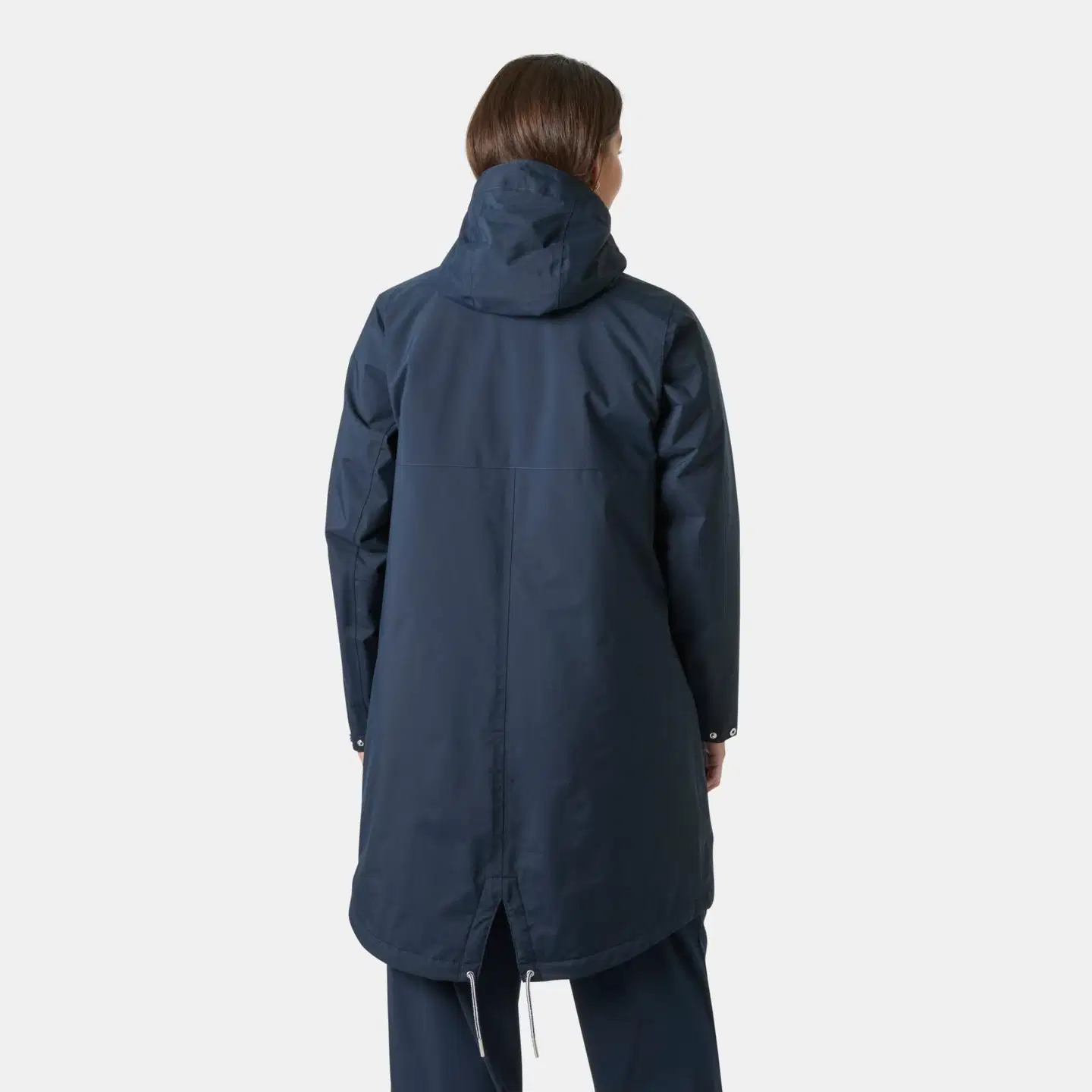 Helly Hansen naisten kevytvanu parkatakki Hvaler Ins Raincoat 54487 - Navy - 4