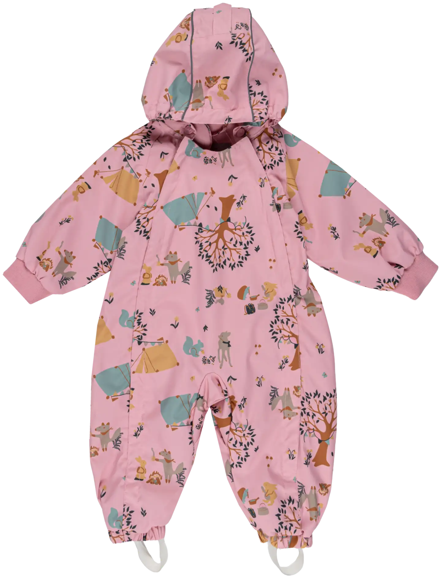 Ciraf vauvojen vettähylkivä ja tuulenpitävä ulkoiluhaalari Retkellä 252B08260H - pink dolphin - 1