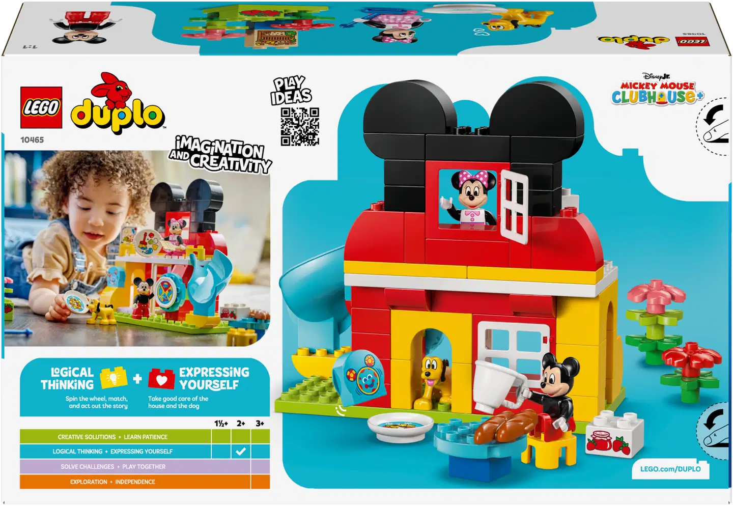 LEGO® DUPLO Disney TM 10465 Mikki Hiiren kerhotalo sekä Minni ja Pluto - 4