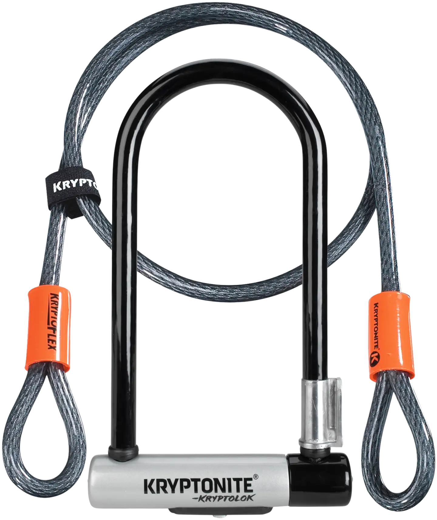 Kryptonite U-Lukko  Kryptolok 2 ja vaijeri 120cm - 1