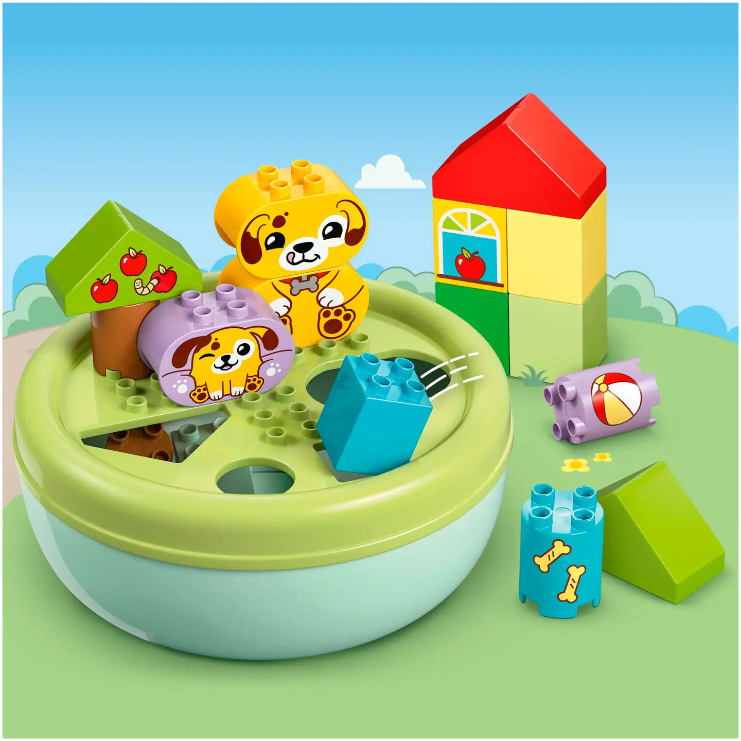 LEGO® DUPLO My First 10441 Opetellaan muotoja: Koiranpentujen talo - 5