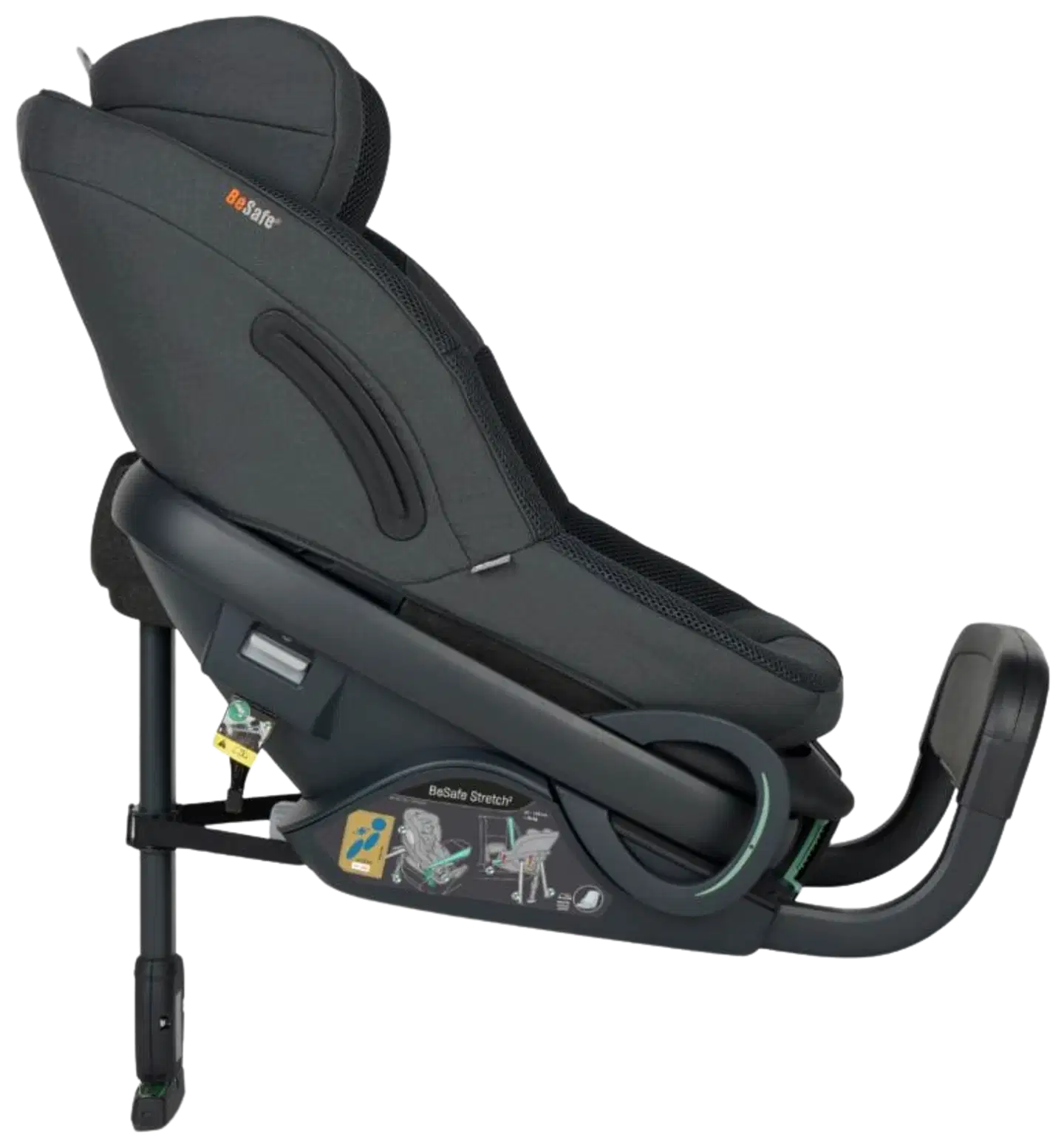 BeSafe turvaistuin Stretch² harmaa - 5