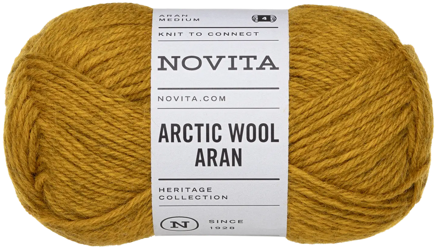 Novita lanka Arctic Wool Aran 100 g tikli 261 - 1