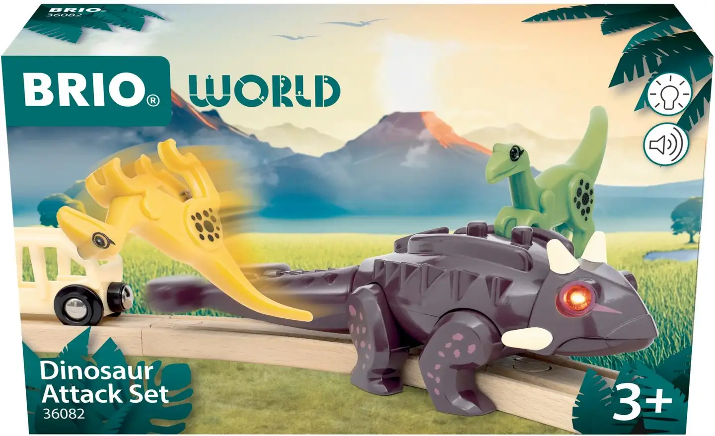 BRIO Dinosaurus hyökkäyssetti - 2