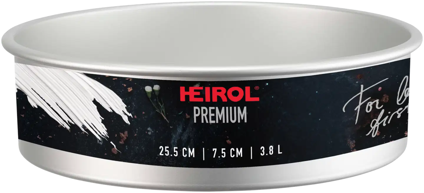 Heirol Kakkuvuoka 25,5x7,5 cm, anodisoitu alumiini - 4