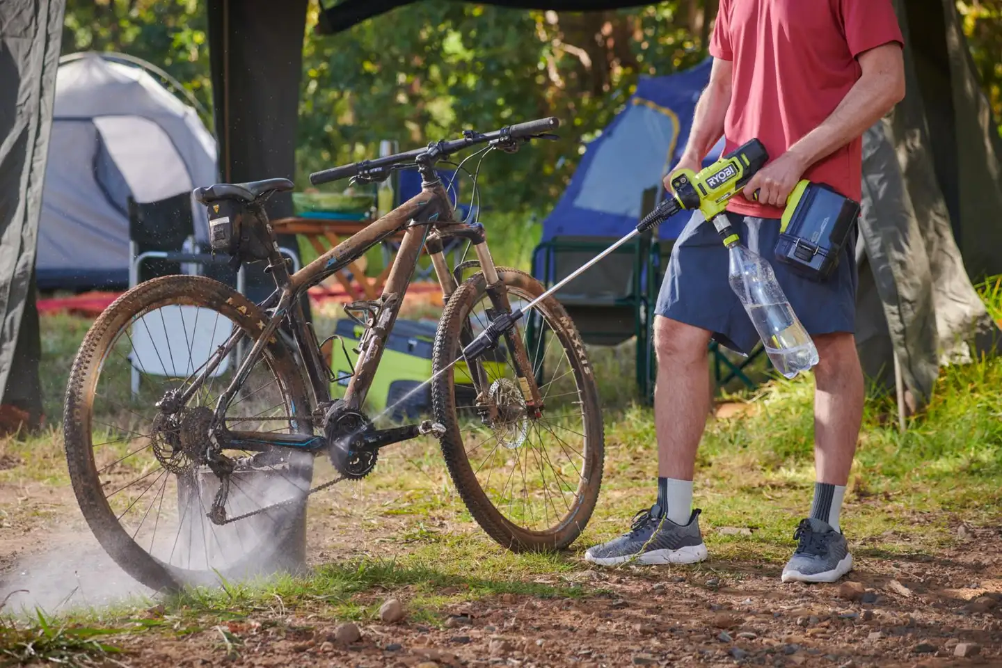 Ryobi 18V akkupainepesuri RY36PWX41A-0 - 6