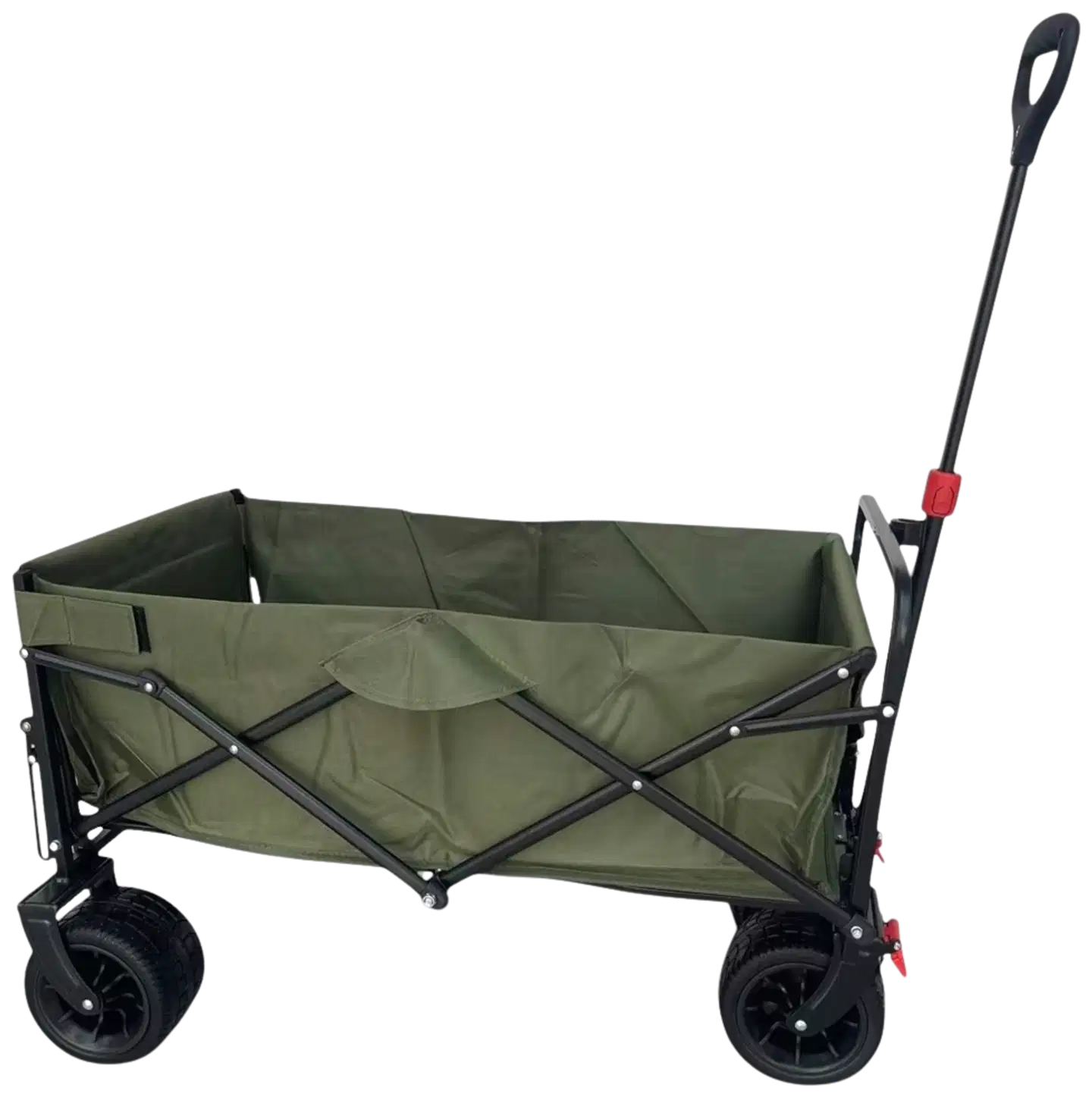 Fornorth puutarhakärry 115x61x105cm 100kg, oliivi - 10