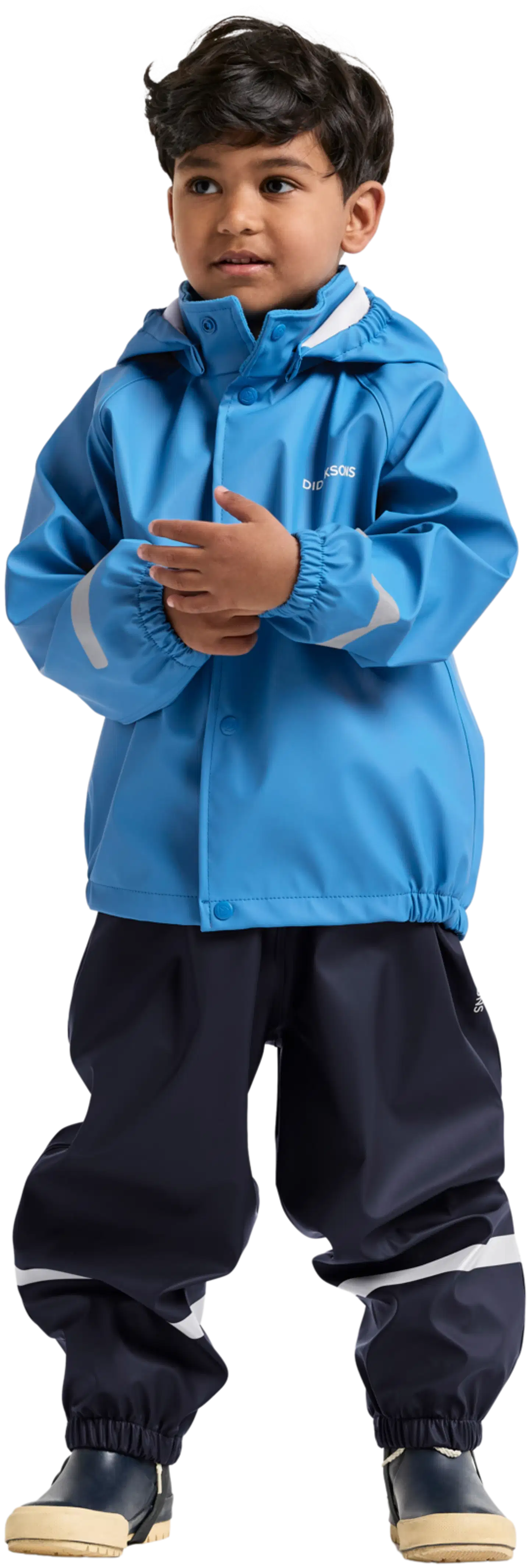 Didriksons lasten sadetakki Slaskeman - Sharp blue - 4
