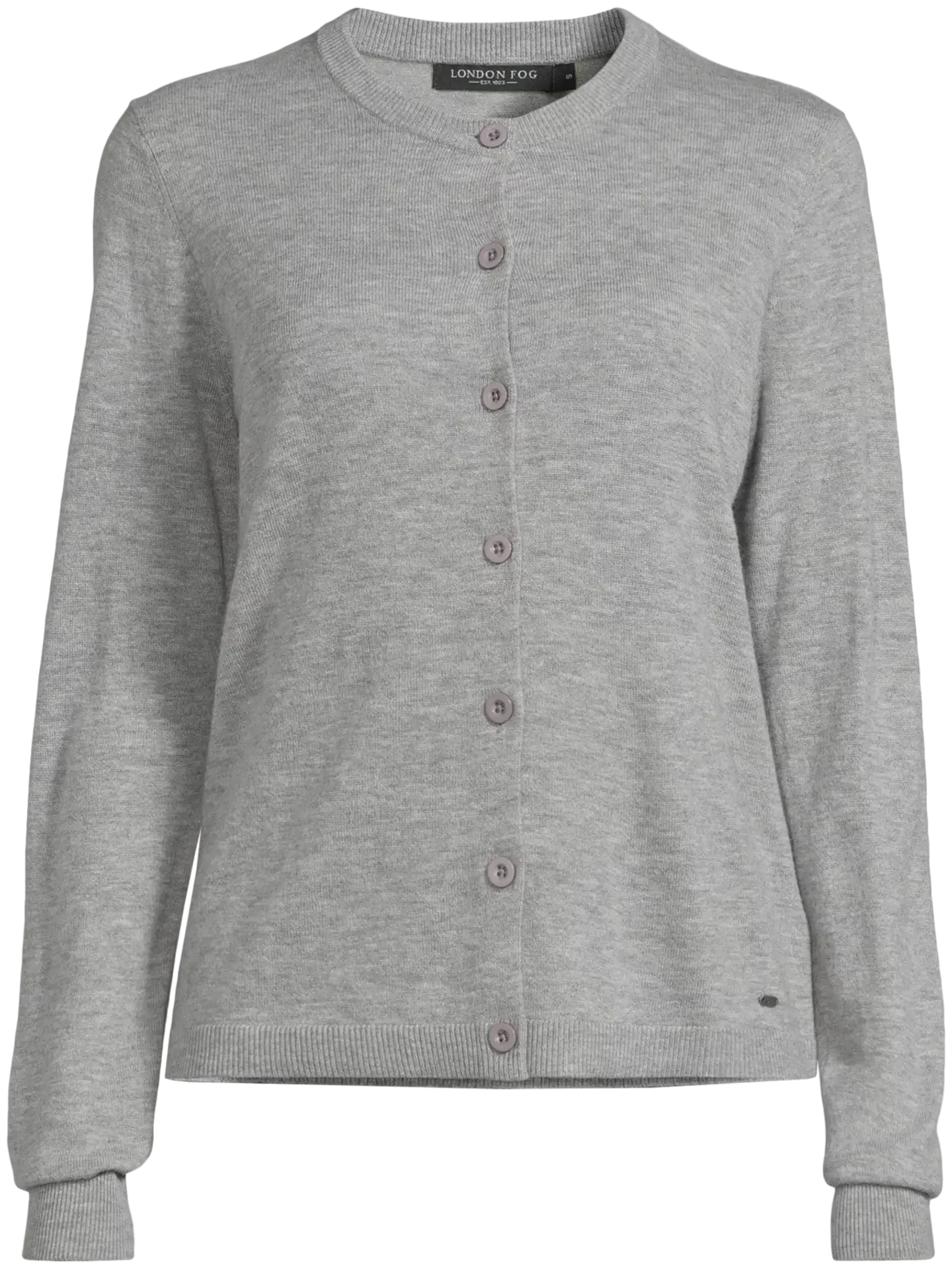 London Fog naisten neuletakki merinovillaa 213L264008 - light grey - 2