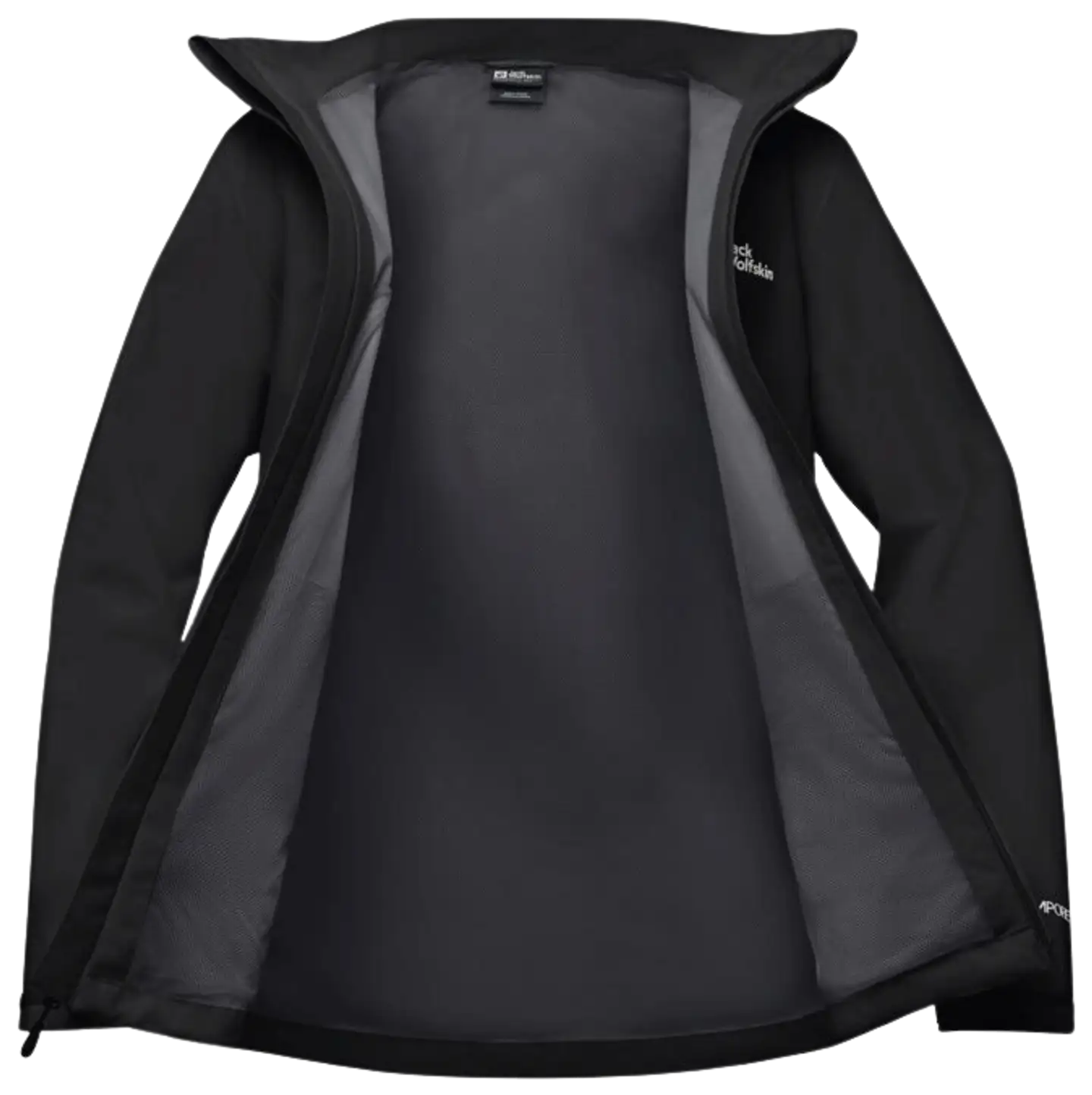 Jack Wolfskin naisten trailtime 2L w kuoritakki A63902 - BLACK - 3
