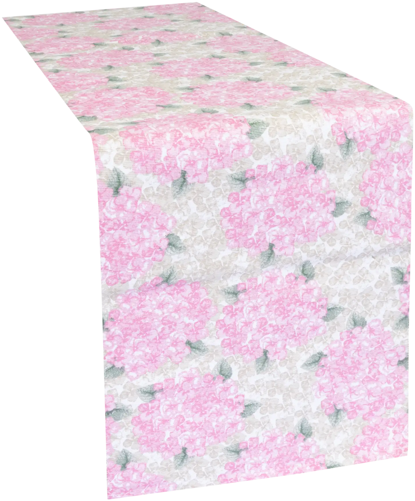 House kaitaliina Hydrangea 33x160 cm pinkki - 1