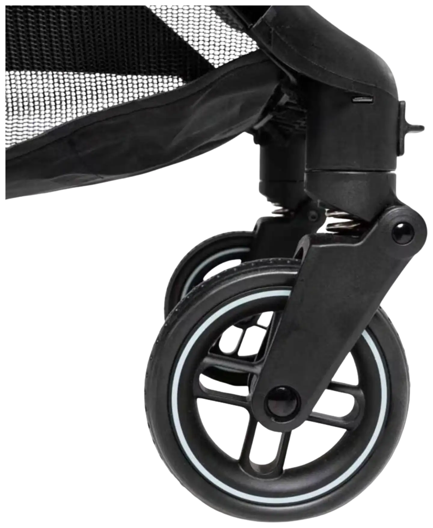 Maxi-Cosi Eva 3 matkarattaat Essential Black/Champagne - 8