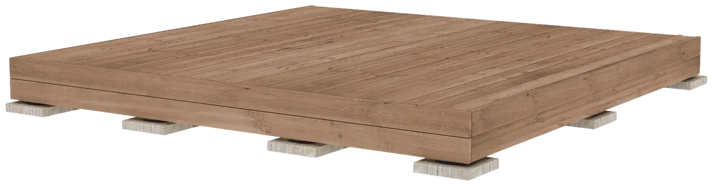 PatioN°rd Havu valmisterassi 2x5 kestopuu - 1