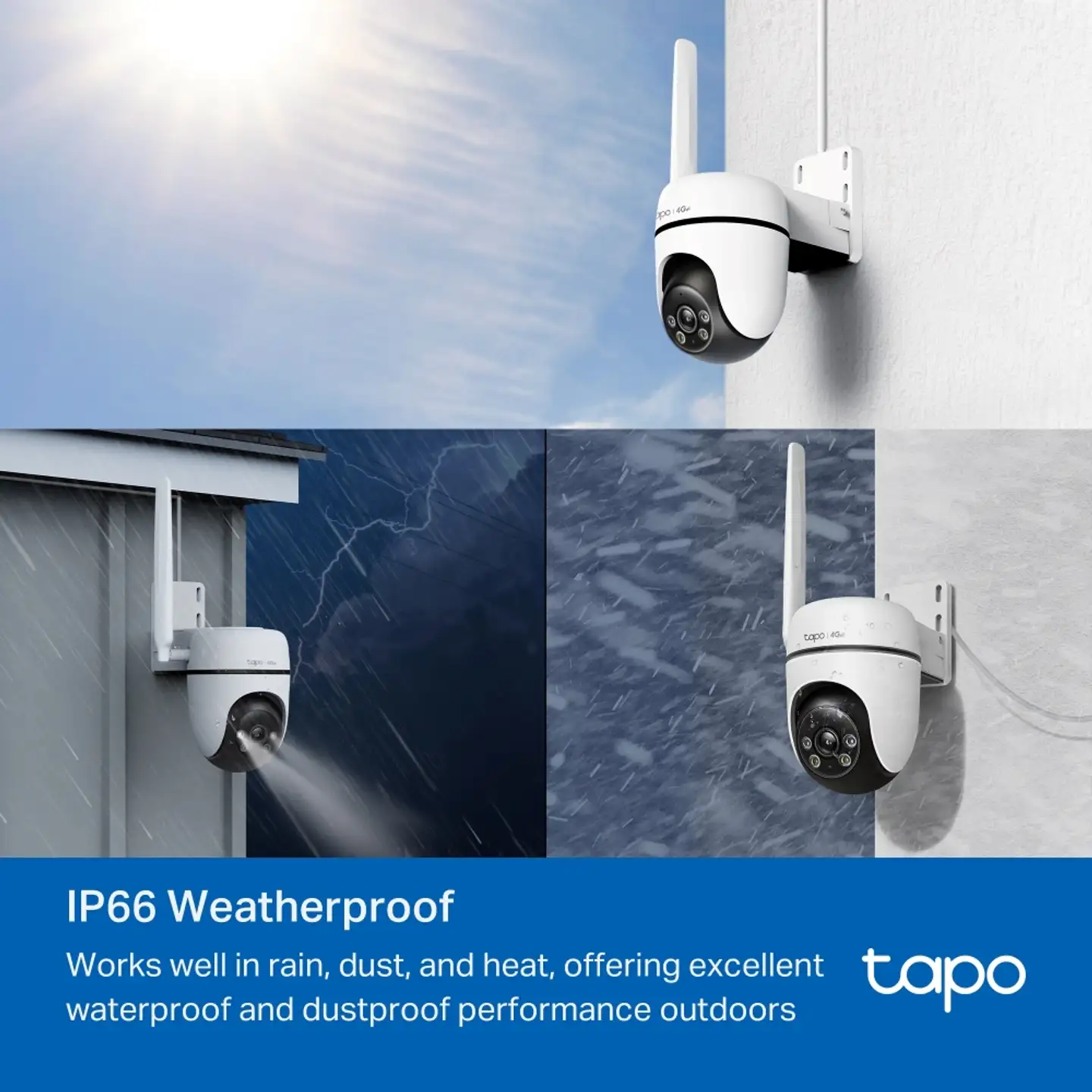 TP-Link Tapo C501GW PAN/TILT 4G -valvontakamera ulkokäyttöön - 13