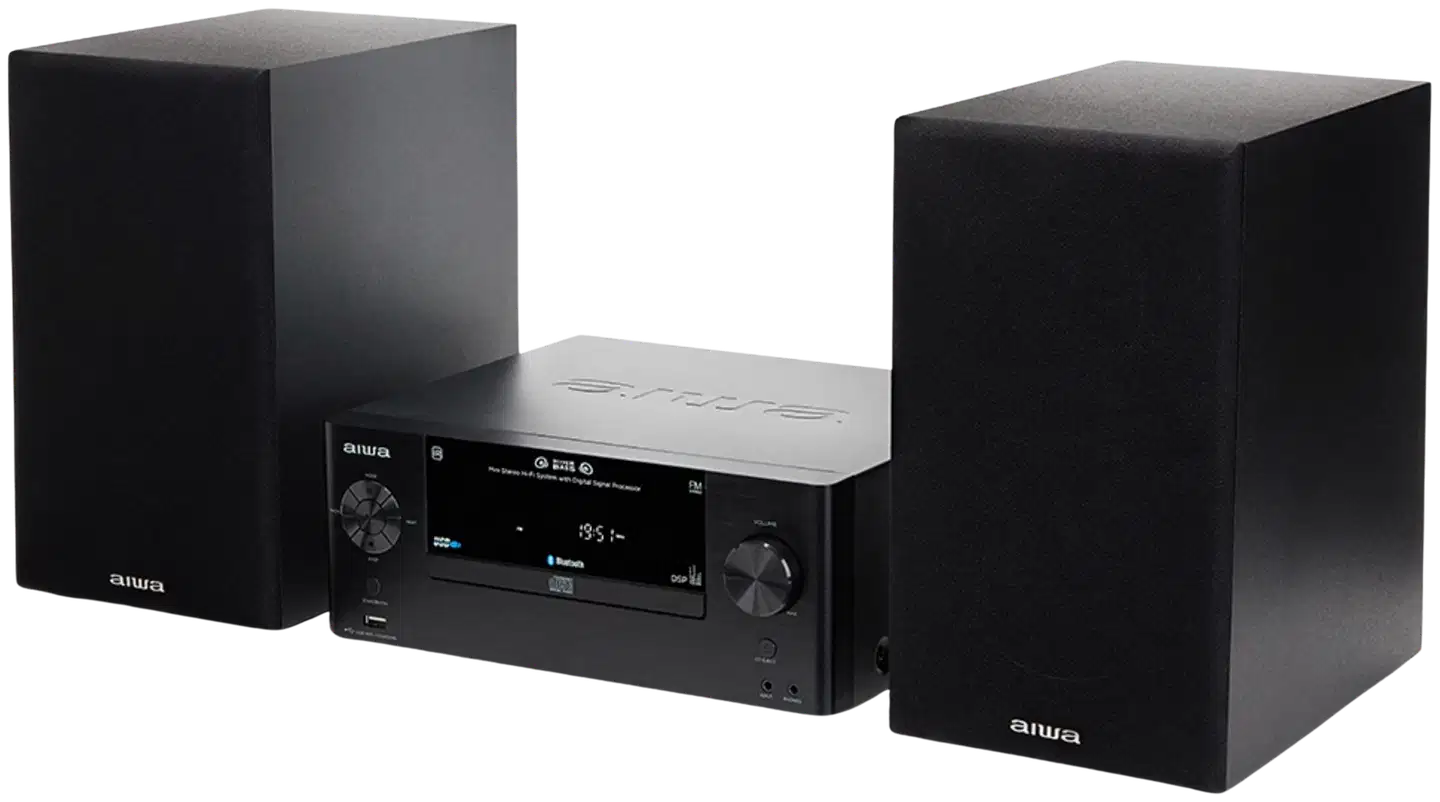 Aiwa mikrohifijärjestelmä MCBT-550 musta - 2