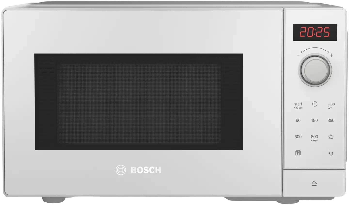 Bosch Serie 2 vapaasti sijoitettava mikroaaltouuni 44 x 26 cm valkoinen