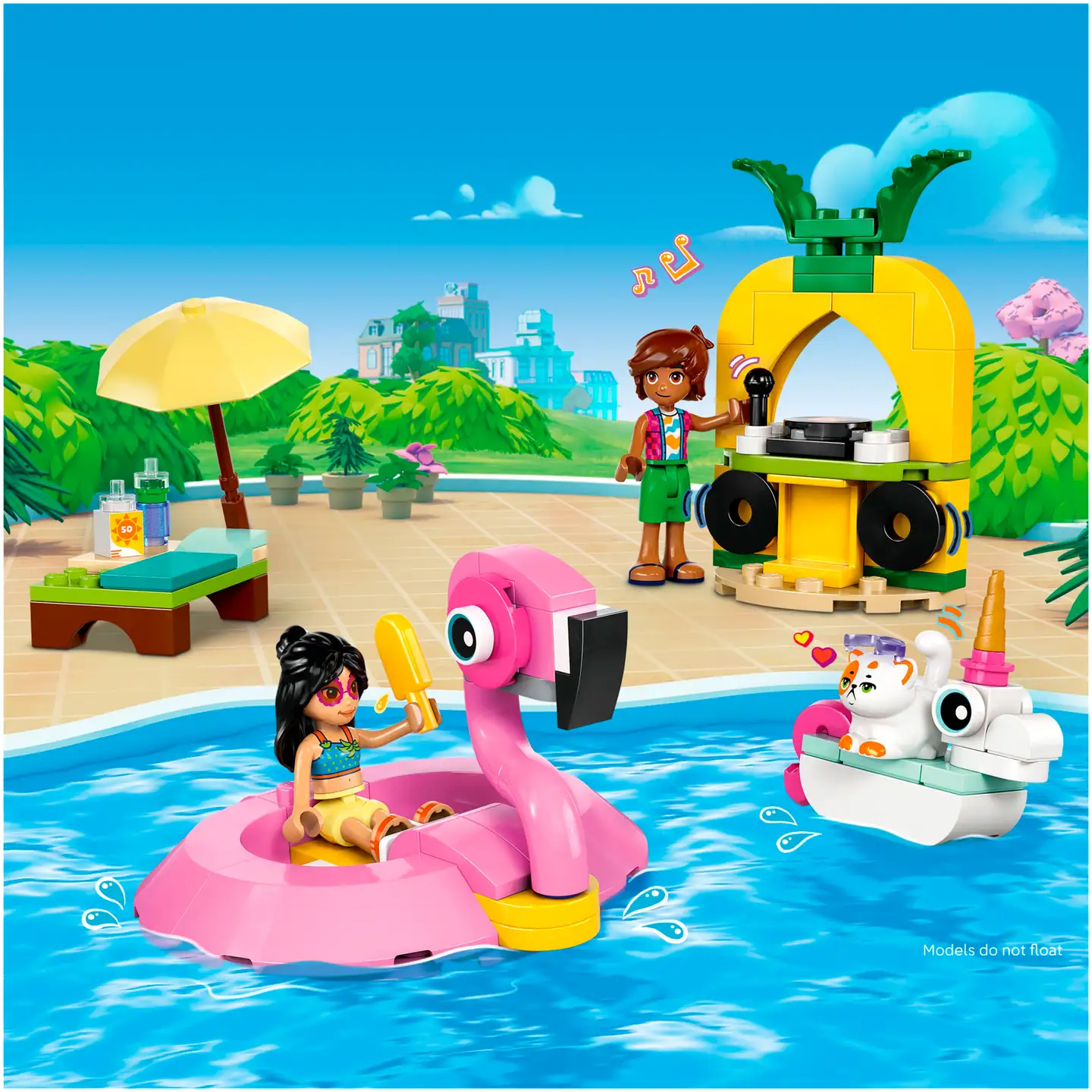 LEGO® Friends 42658 Allasbileet – Yksisarvinen ja flamingo - 5