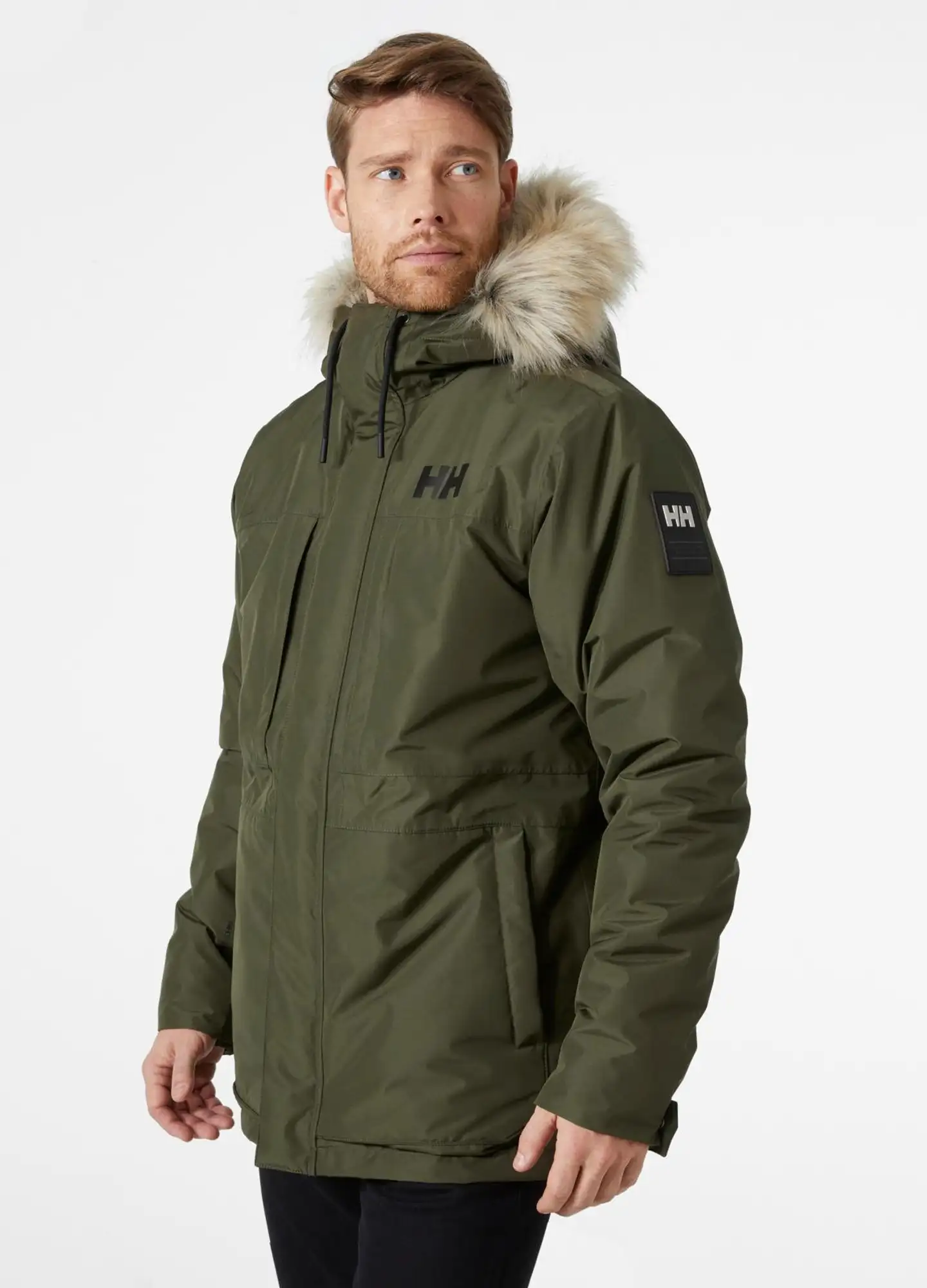 Helly Hansen miesten toppatakki Coastal 3.0 Parka 53995 - Utility Green - 3