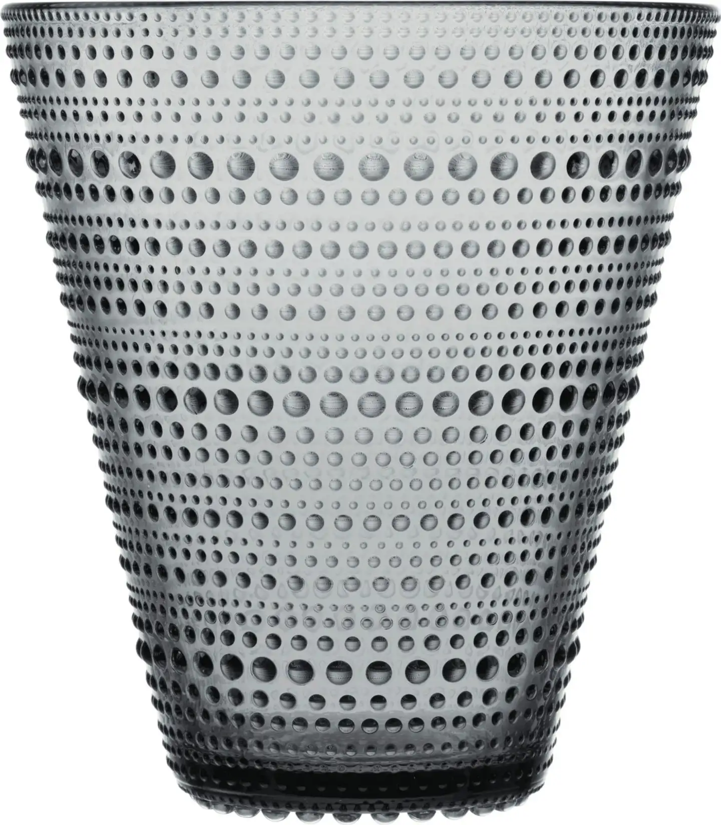 Iittala Kastehelmi maljakko 15,5cm harmaa