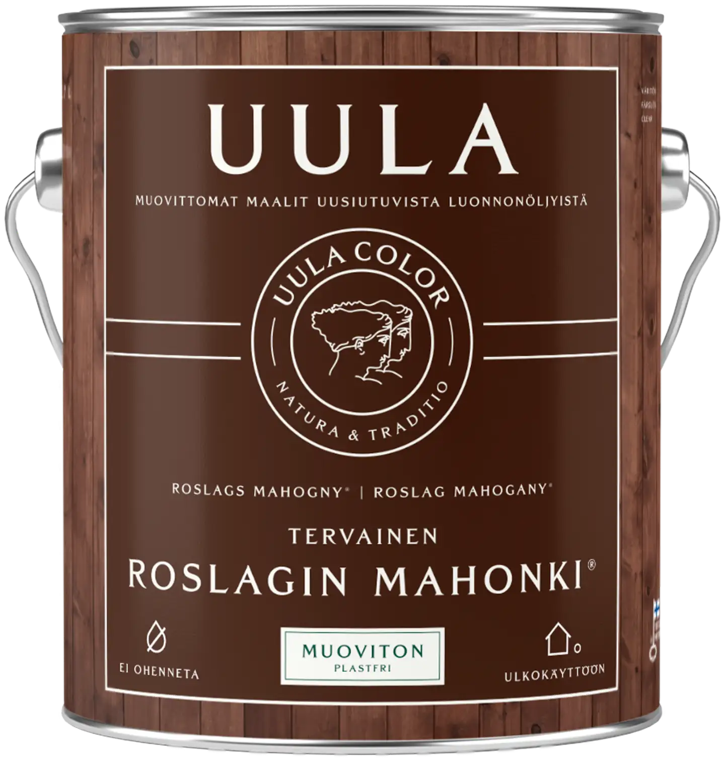 Uula Roslagin Mahonki 2,7 l hiili puolihimmeä