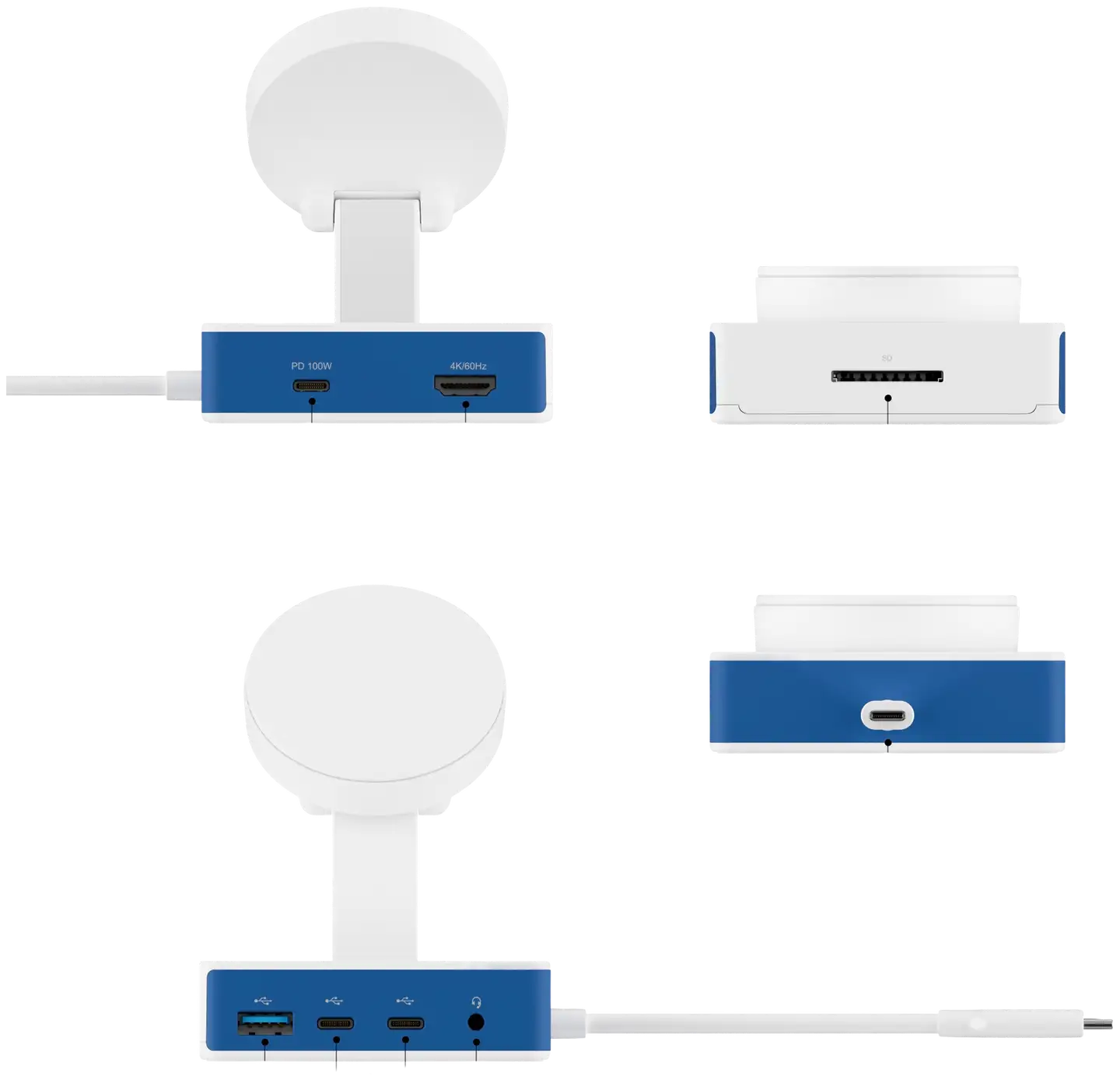 Targus HyperDrive Flex MagCharge USB-C Hubi - 2