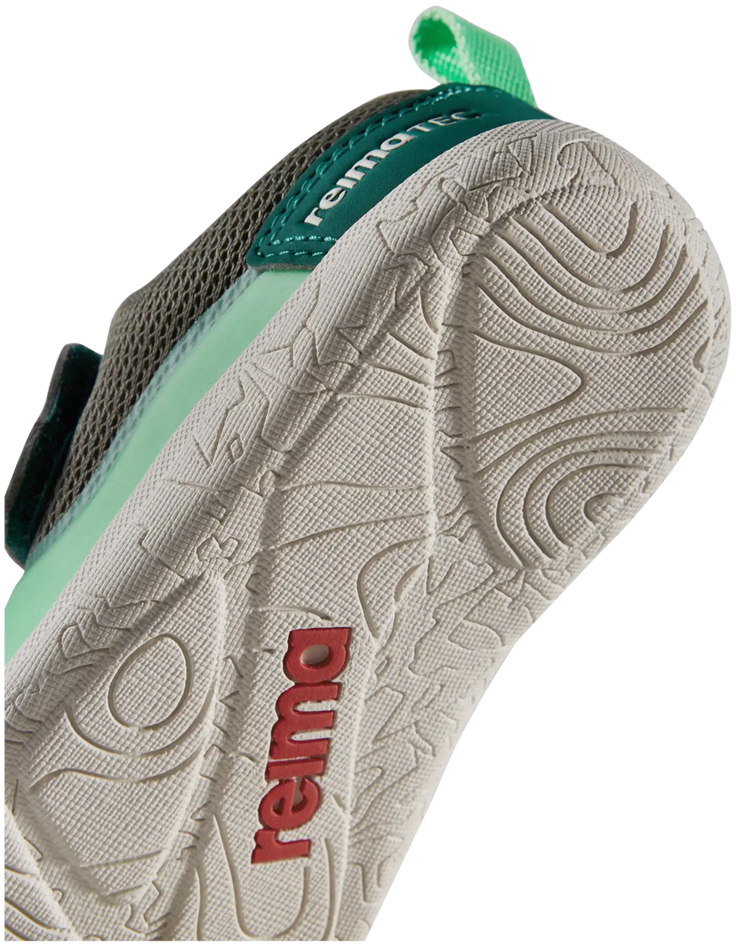 Reima lasten vedenpitävä paljasjalkakenkä Tepastelu - Greyish green - 7