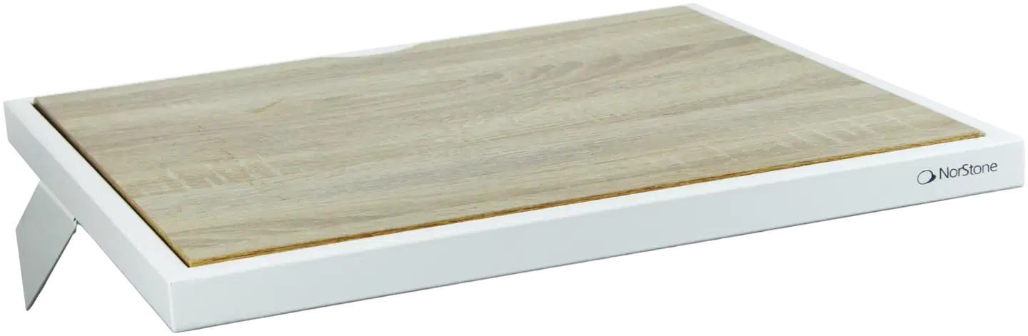 Norstone Esse WS -laitekaluste valkoinen/tammi - 1