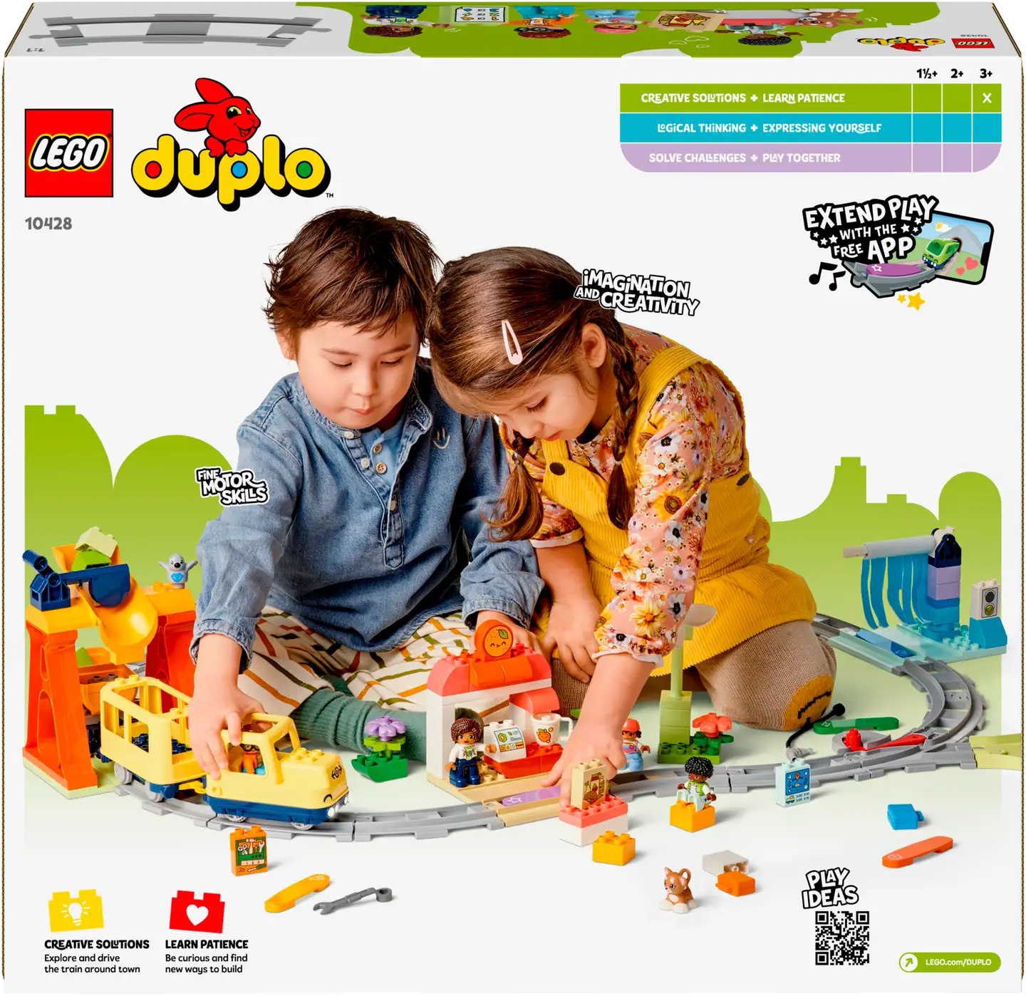 LEGO® DUPLO Town 10428 Iso interaktiivinen paikallisjuna - 3