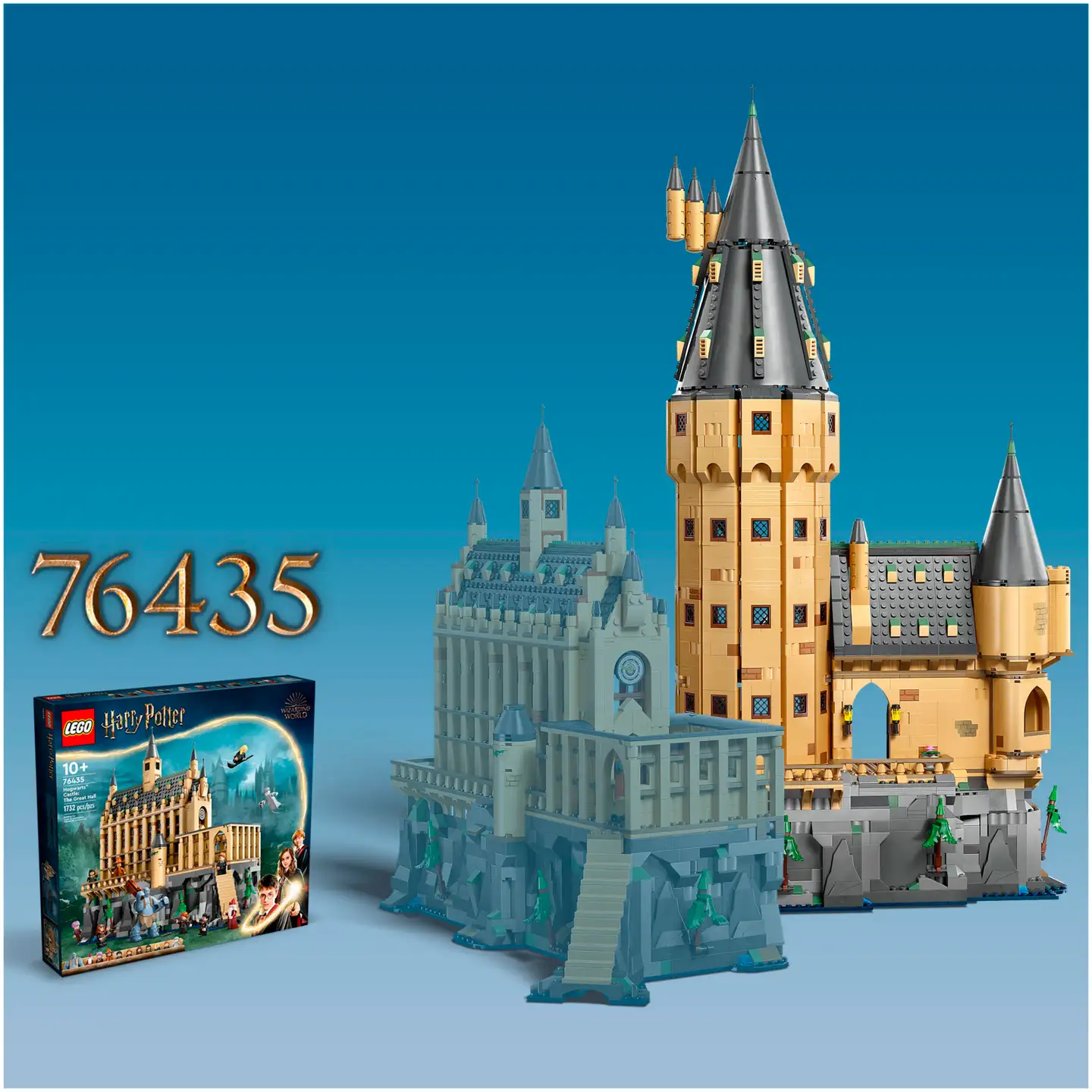 LEGO® Harry Potter TM 76454 Tylypahkan linna: Päärakennuksen torni - 7