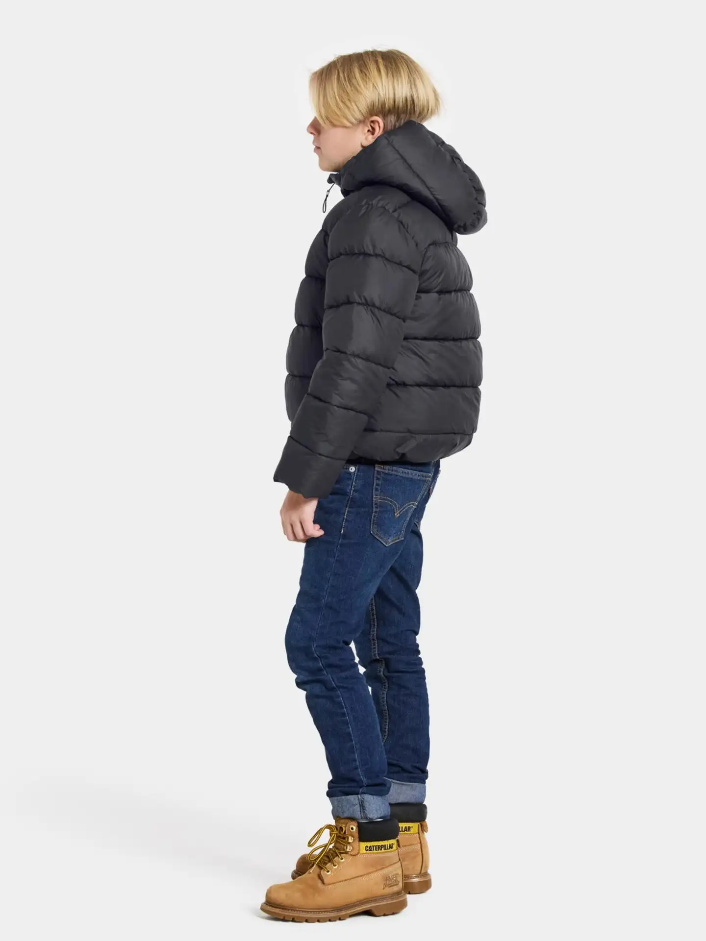 Didriksons Scoria junior toppatakki - BLACK - 5
