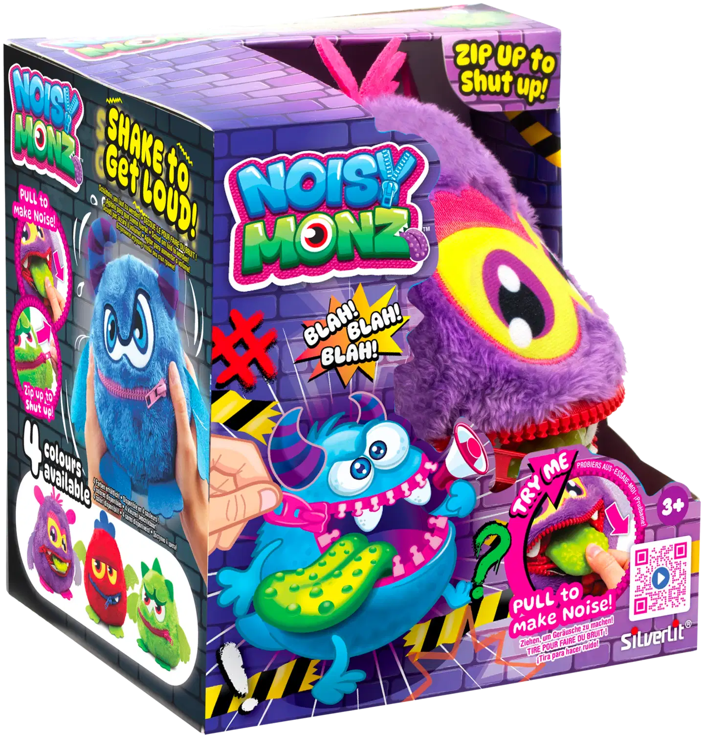 Silverlit pehmolelu Noisy Monz - 5