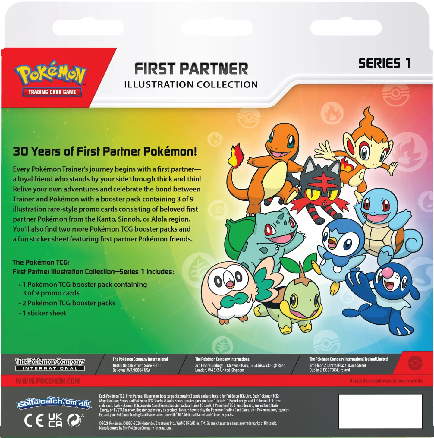 Pokémon TCG keräilykortit First Partner Collection Box - 7