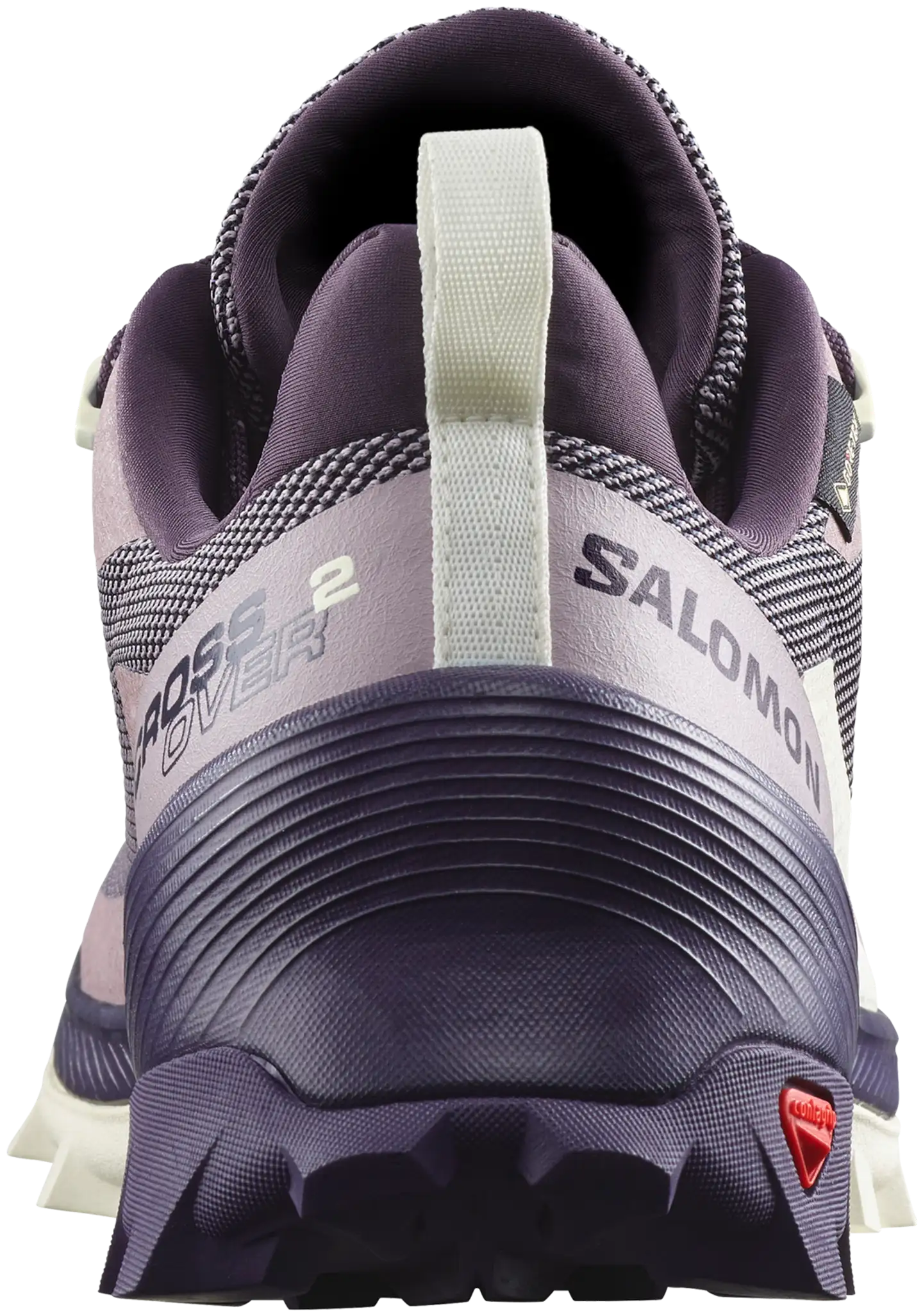 Salomon naisten ulkoilujalkine Cross Over 2 GTX - Quail/Nightshade/Vanilla Ice - 3