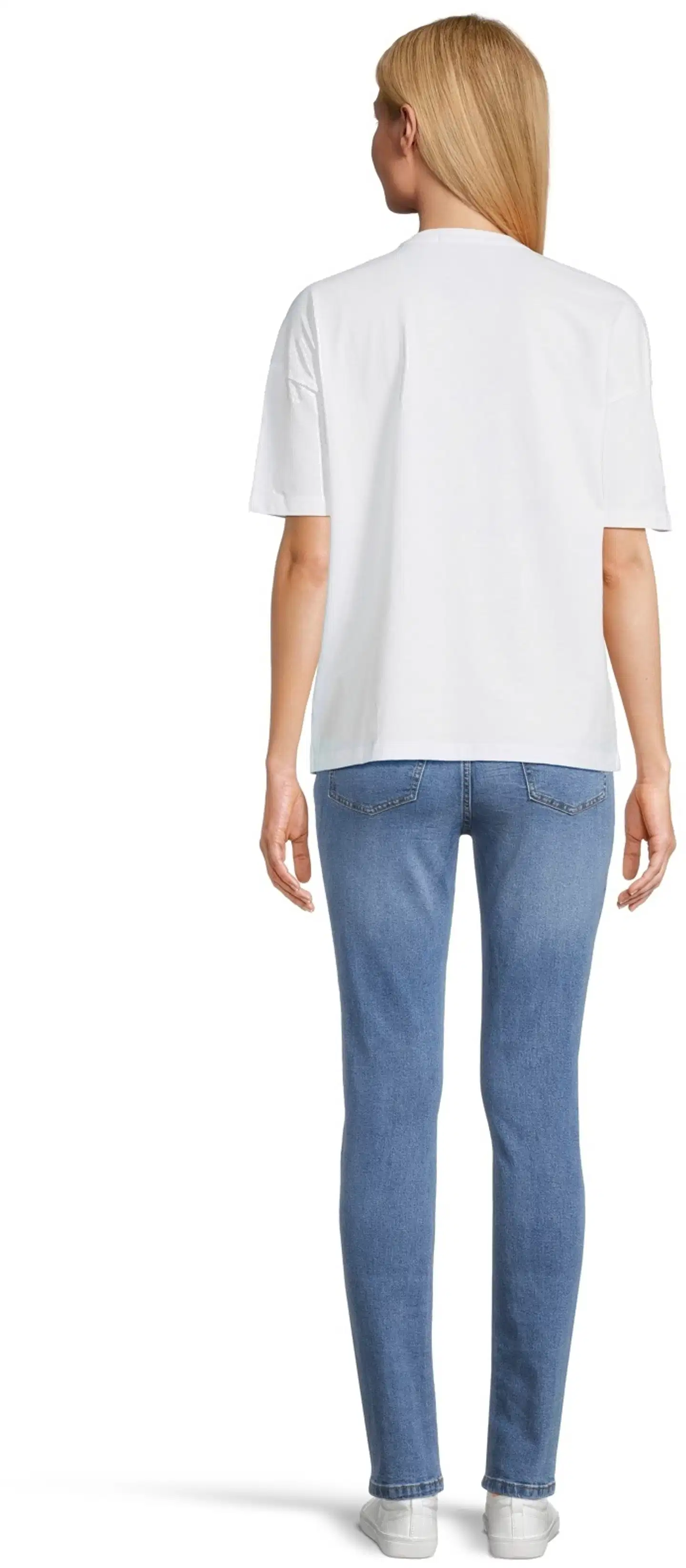 House naisten t-paita 213H261405 - Bright white - 3