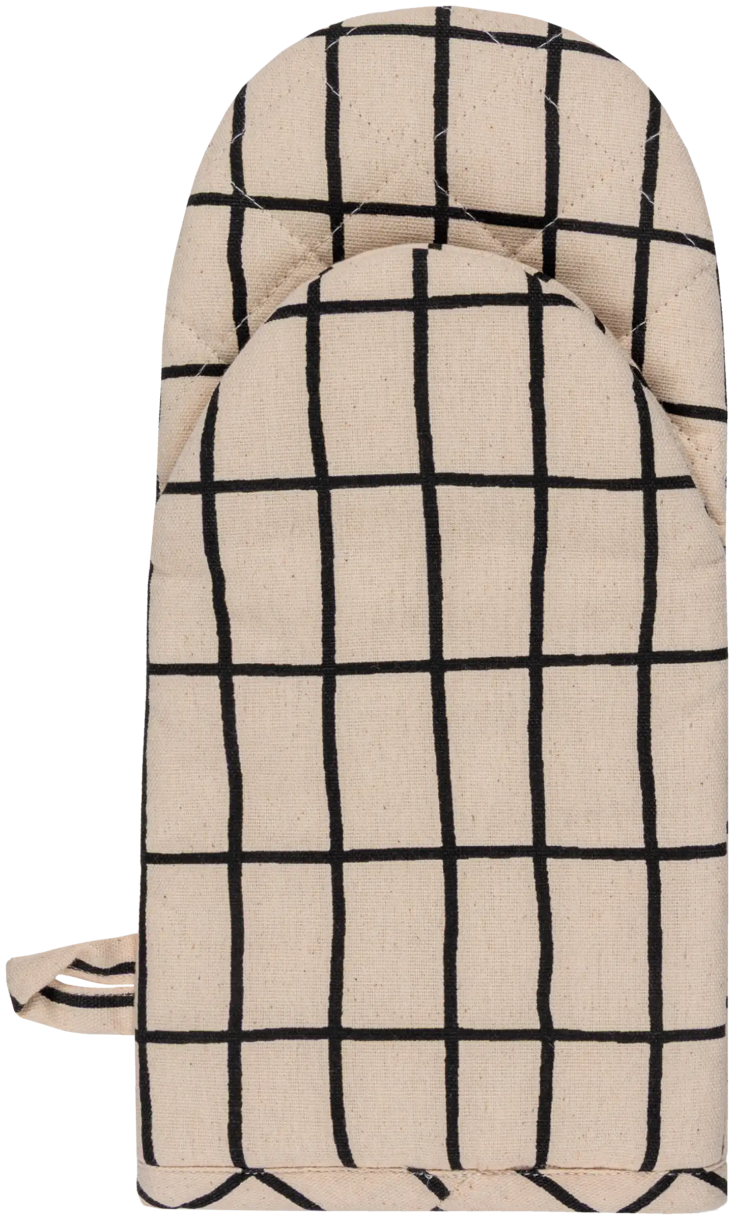 House patakinnas Elonkorjuu 15x32 cm luonnonvalkoinen/musta PatternLab