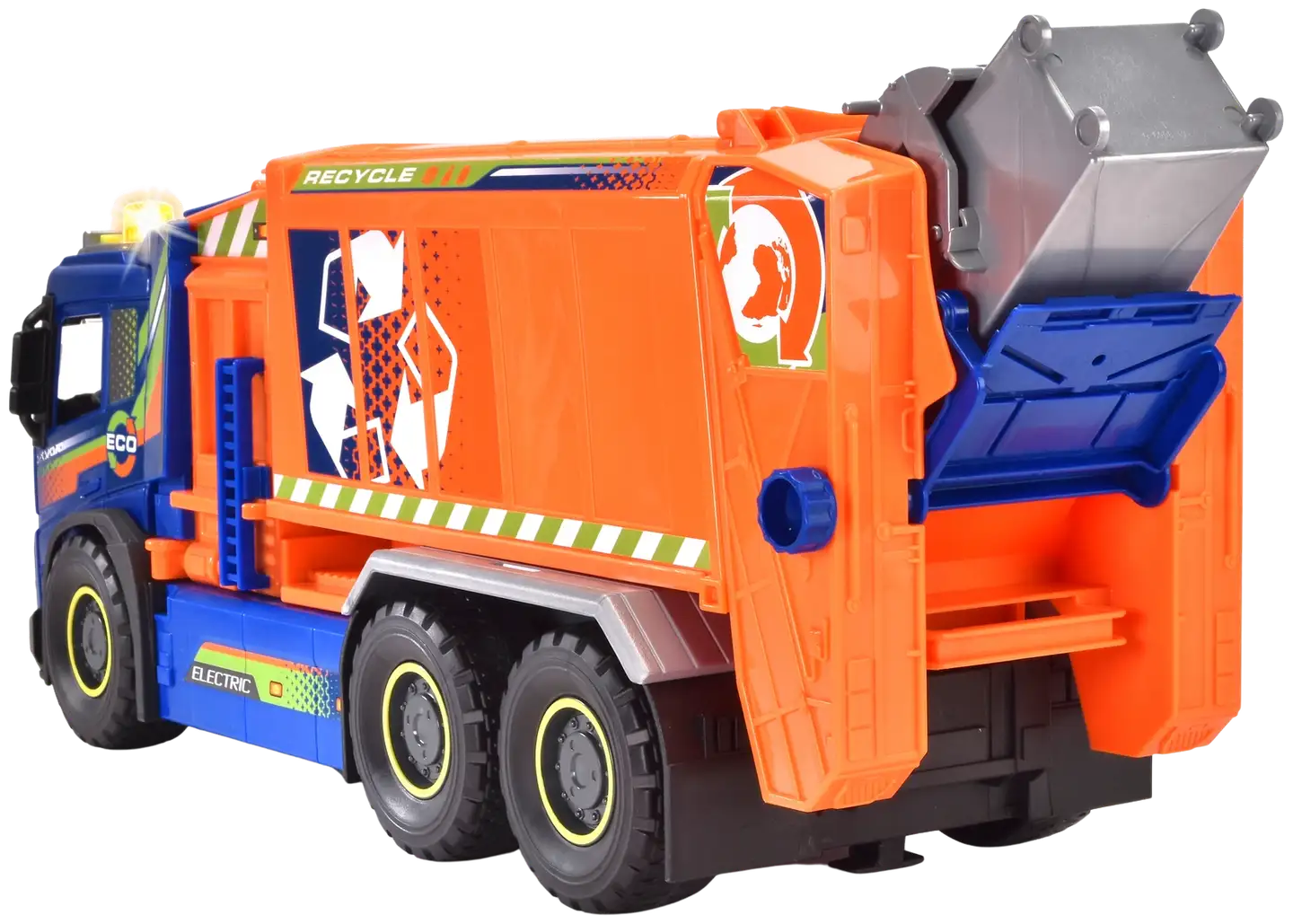 Dickie Toys jättikokoinen Volvo FMX jäteauto, 55 cm - 8