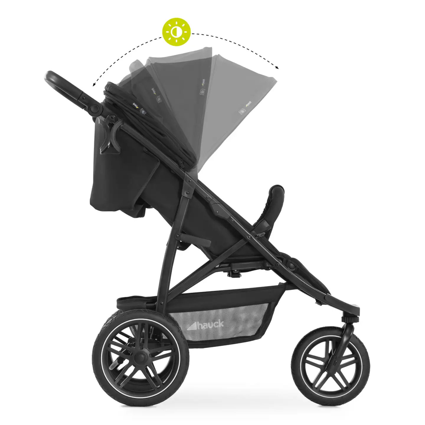 Hauck rattaat Rapid 3R musta - 20