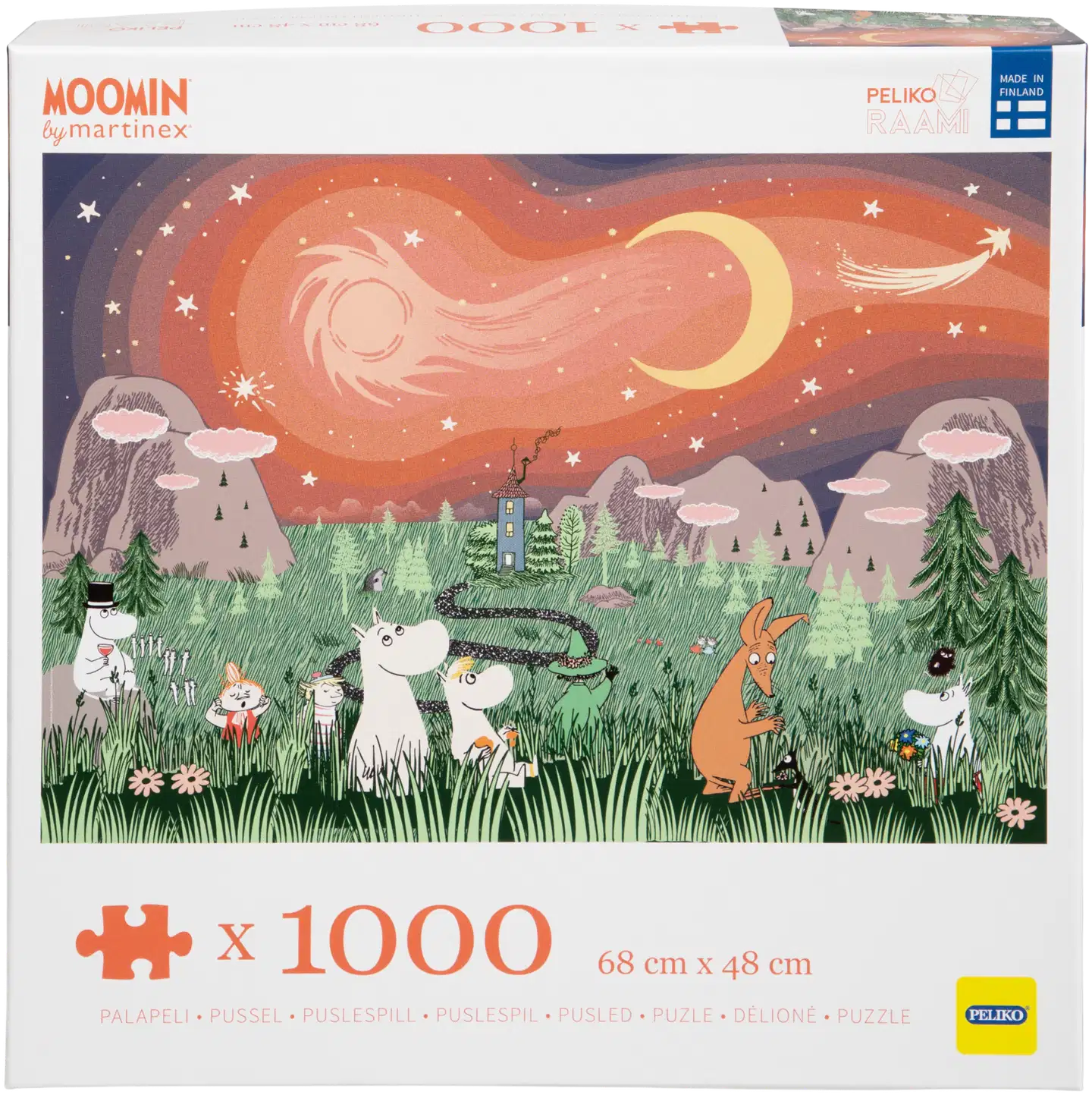Peliko Muumi palapeli 1000 palaa tähtikirkas - 2