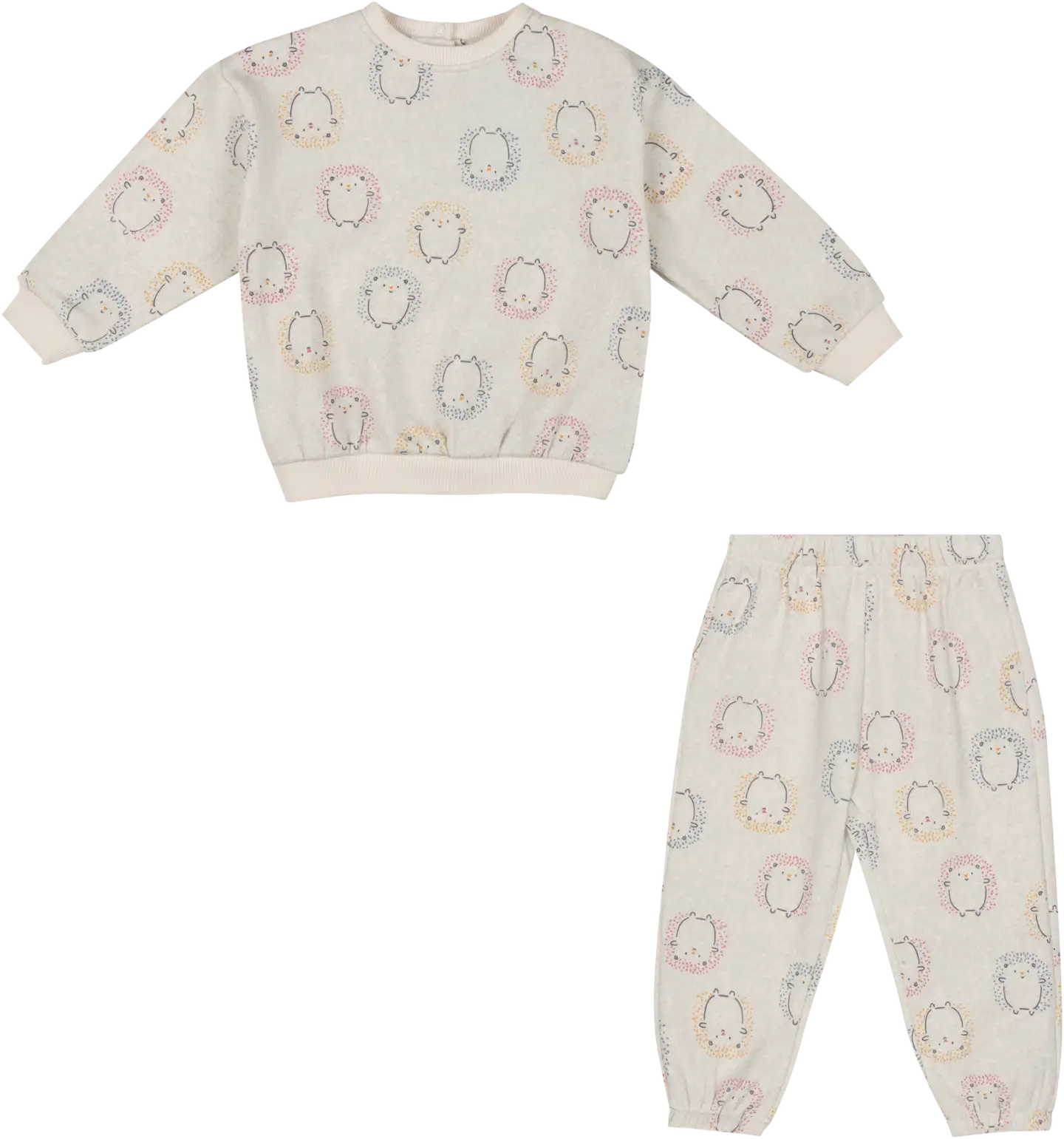 TEX BABY vauvojen collegesetti Siili - BEIGE CHINE LIGHT - 1