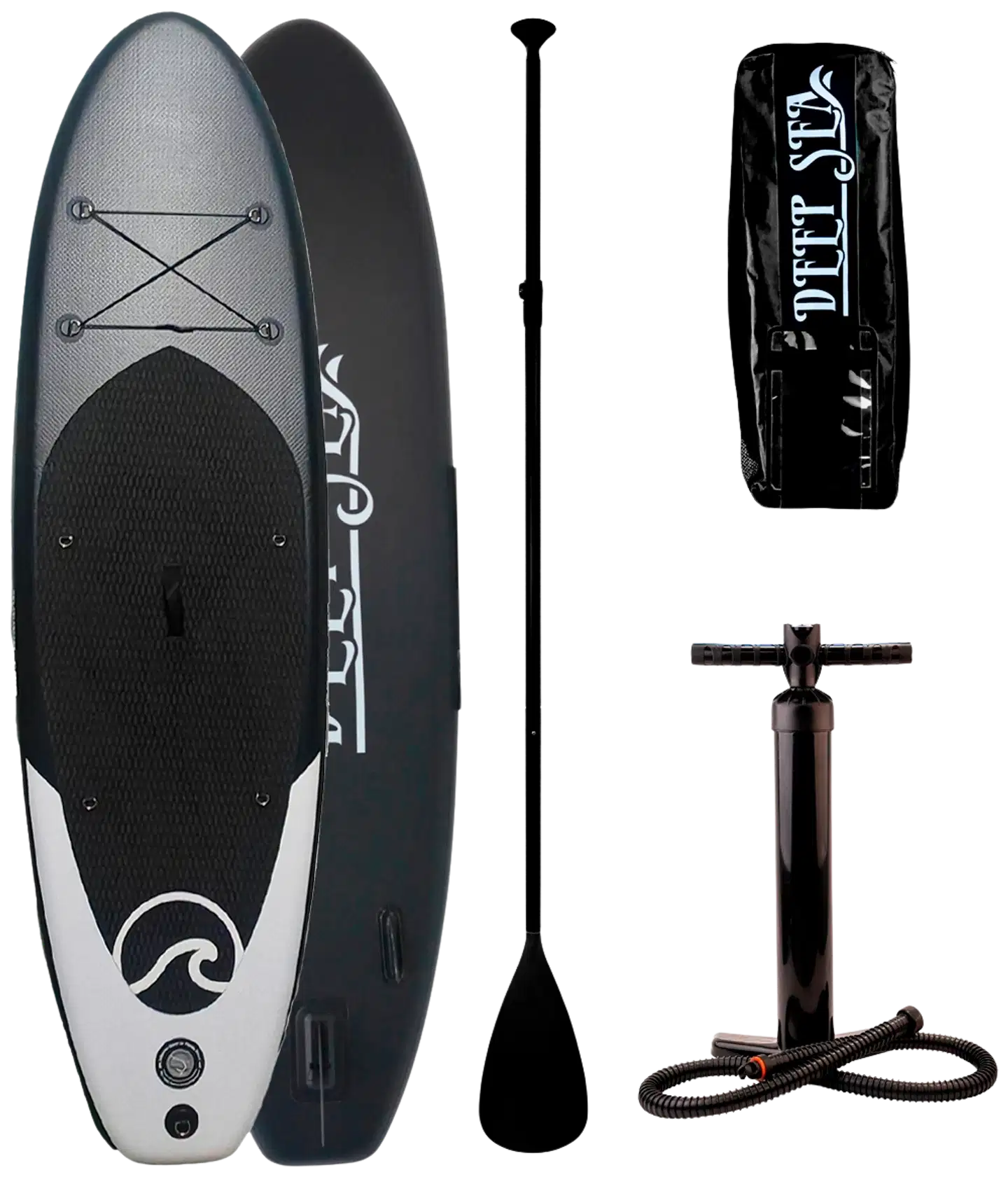 Deep Sea SUP-lautasetti Standard, musta - 1