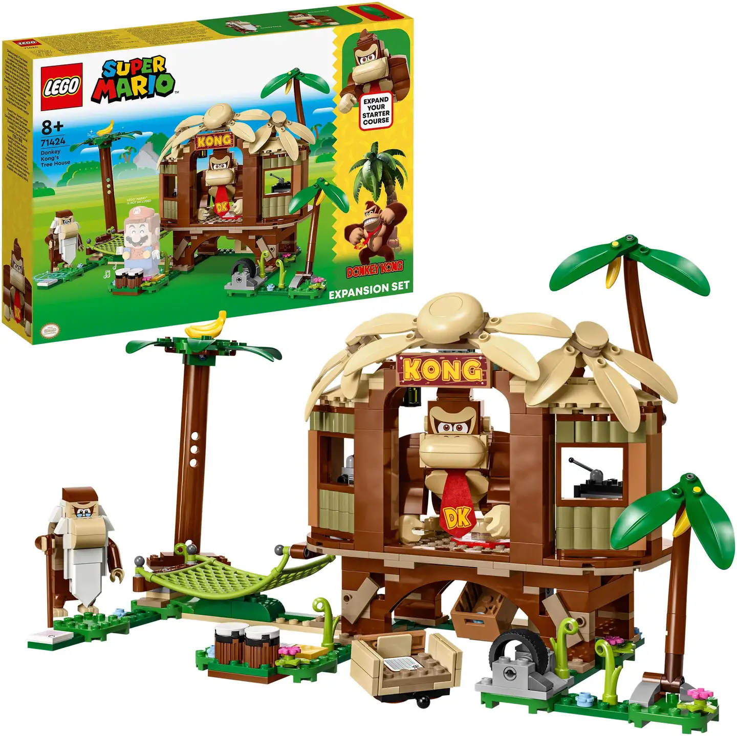 LEGO® Super Mario™ 71424 Donkey Kongin puumaja ‑laajennussarja - 3