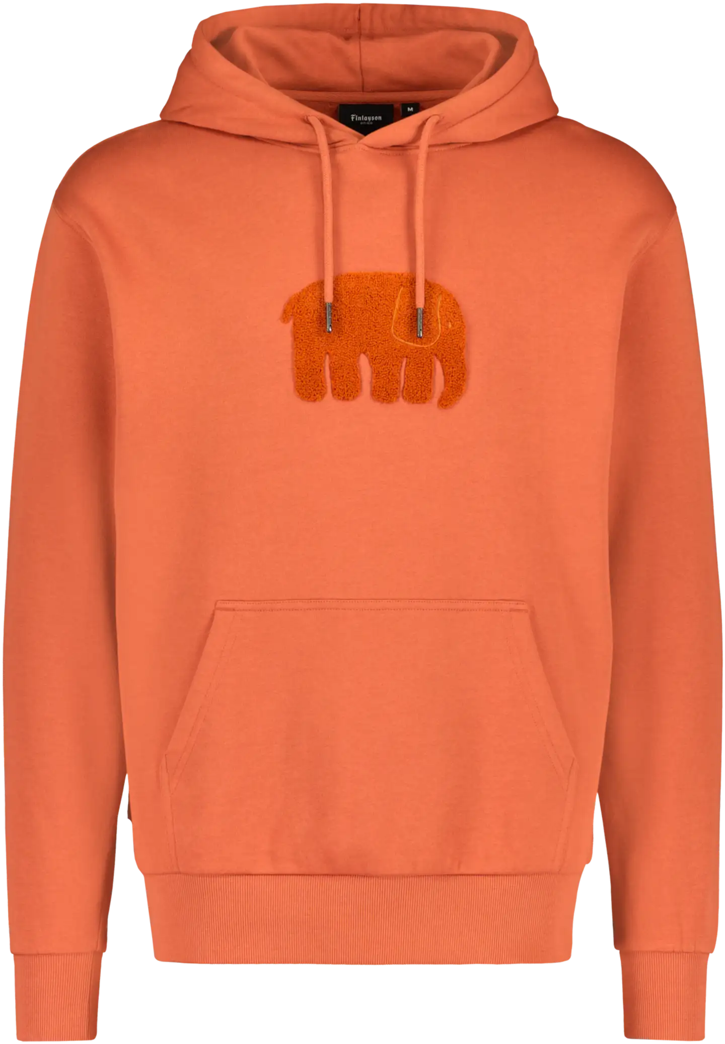 Finlayson miesten collegehuppari Elefantti - Rusty brown - 1