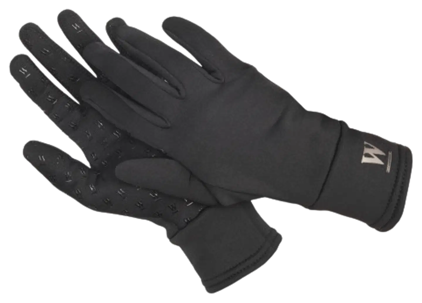 Wahlsten gemma polar fleece ratsastuskäsineet - MUSTA - 1