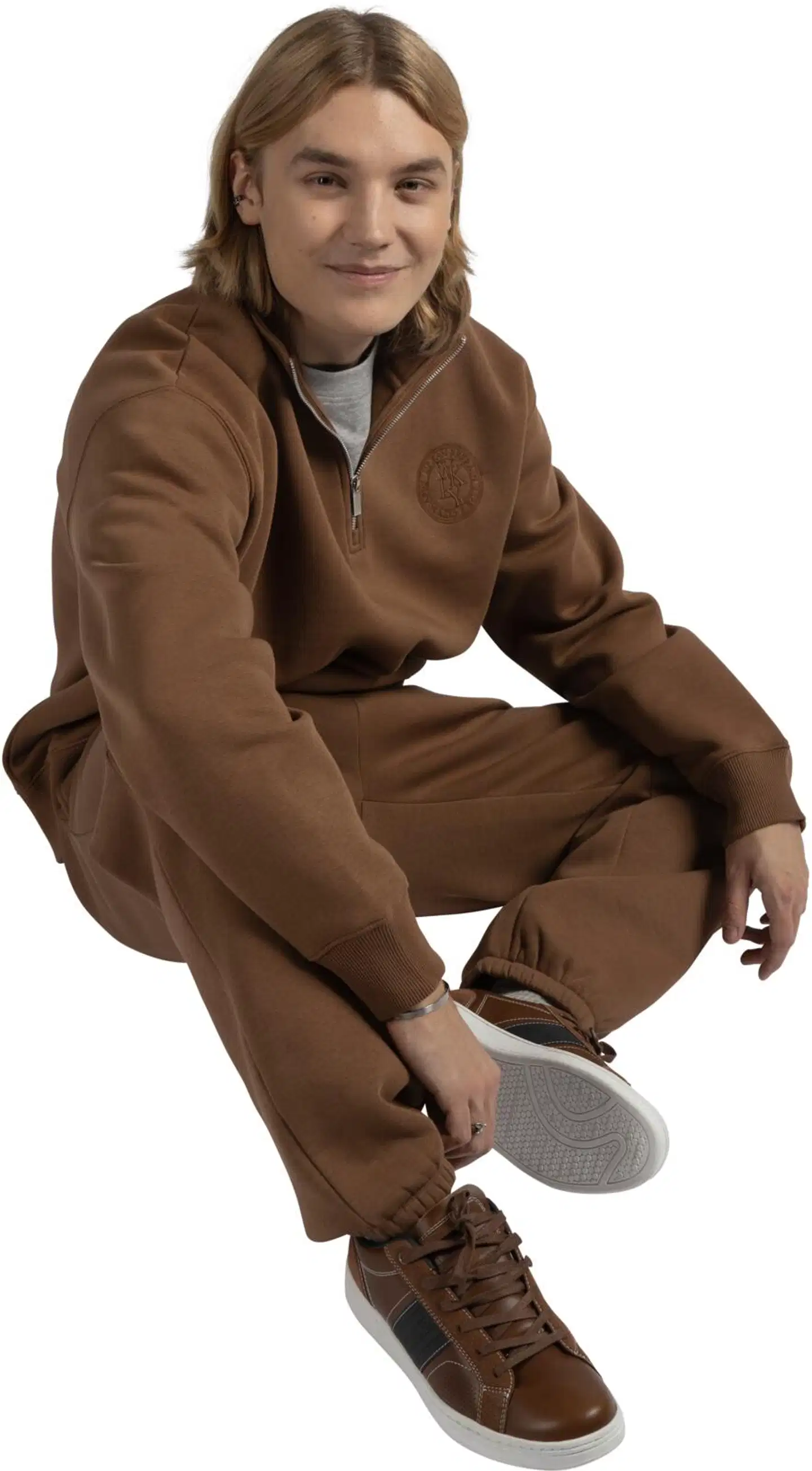 WKLY. miesten collegepusero pystykaulus 195W282651 - Rubber - 10
