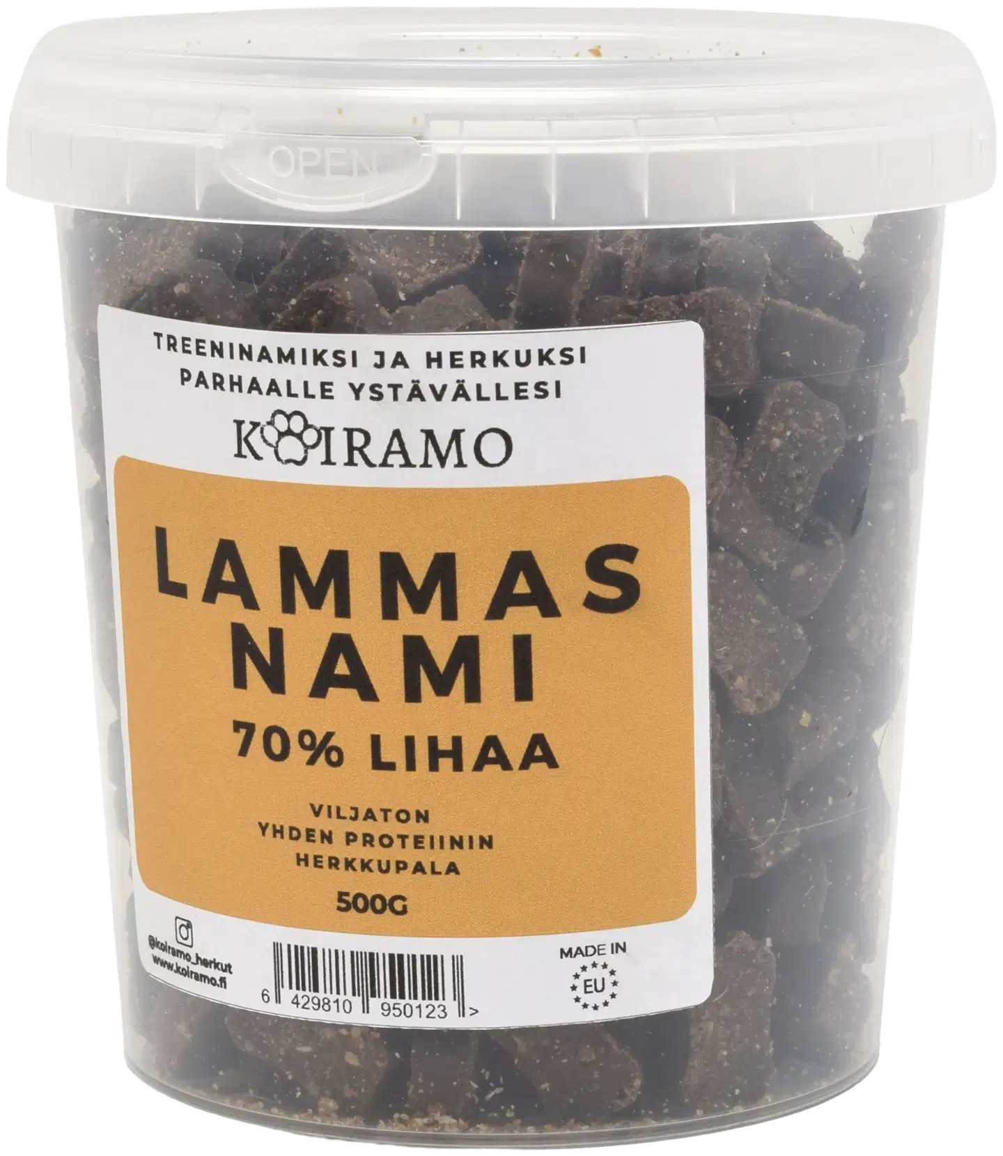 Lammasnami 70% lihaa, 500g Koiramo - 1